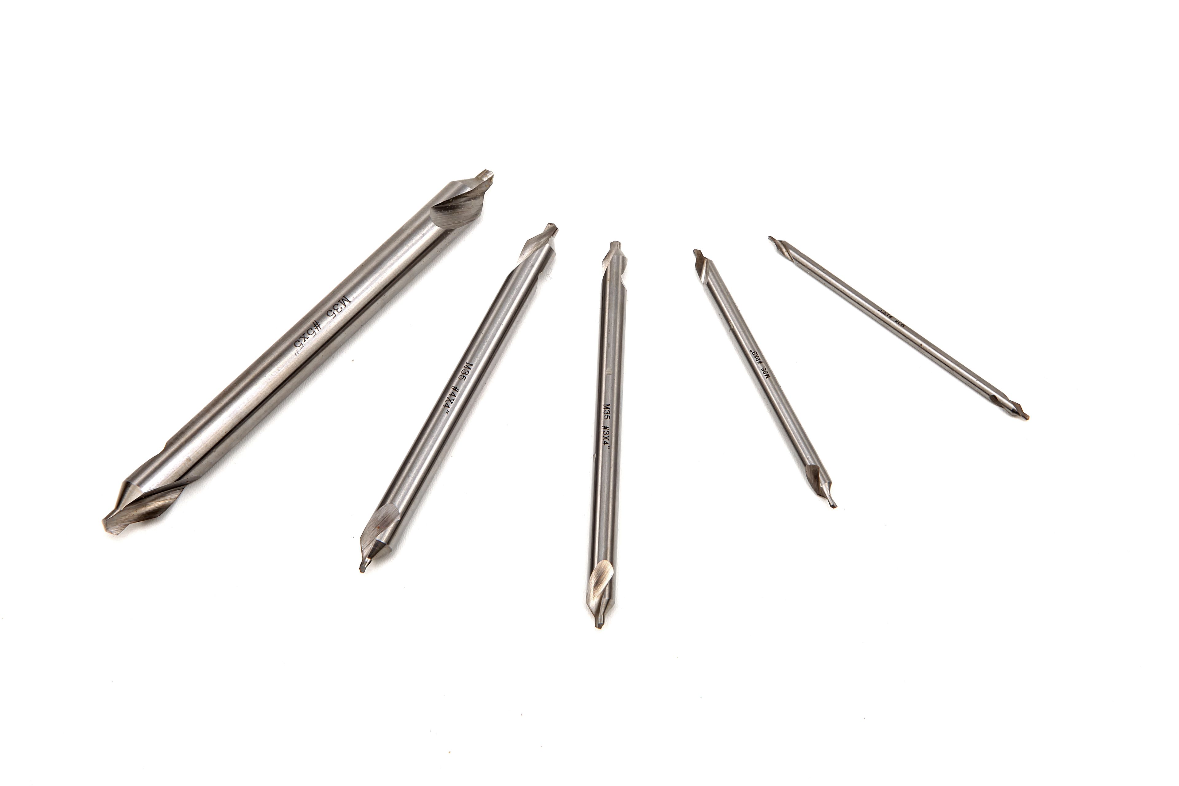 Set di punte centrali HBM 5 pezzi HSS Image 2