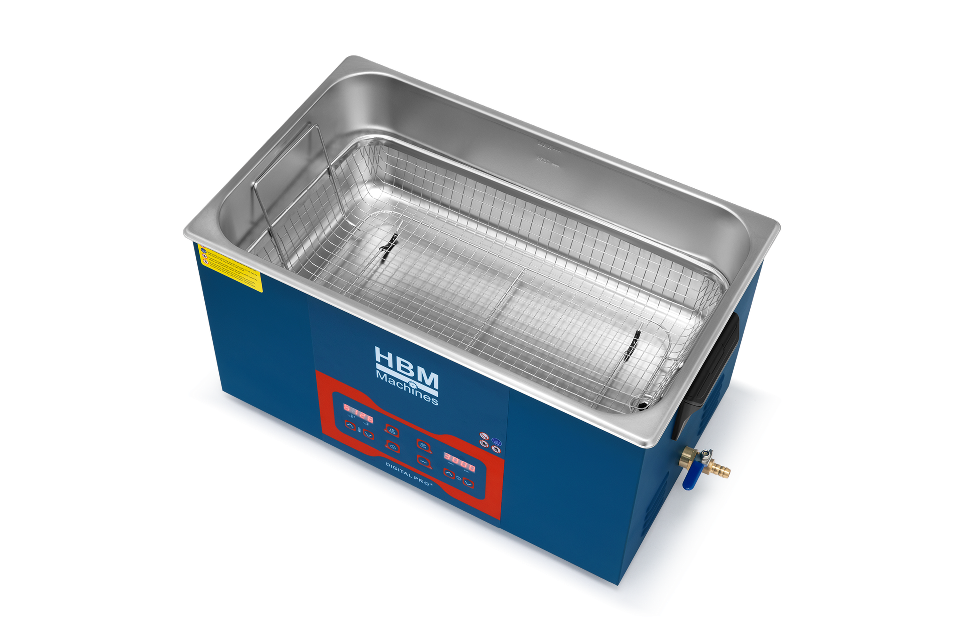 HBM pulitori ad ultrasuoni, blu 26,2 l Image 8