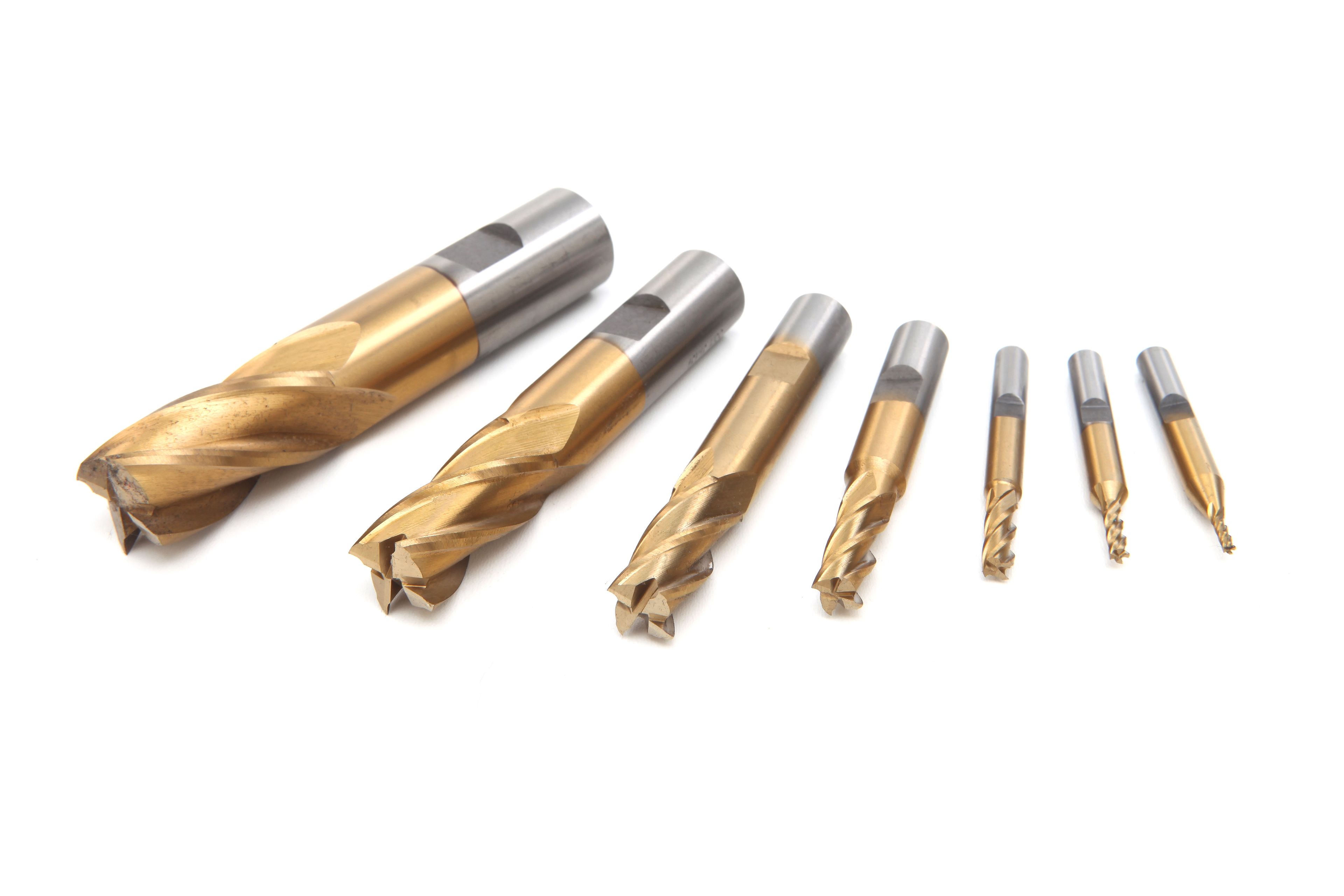 HBM frese a candela HSS-TiN