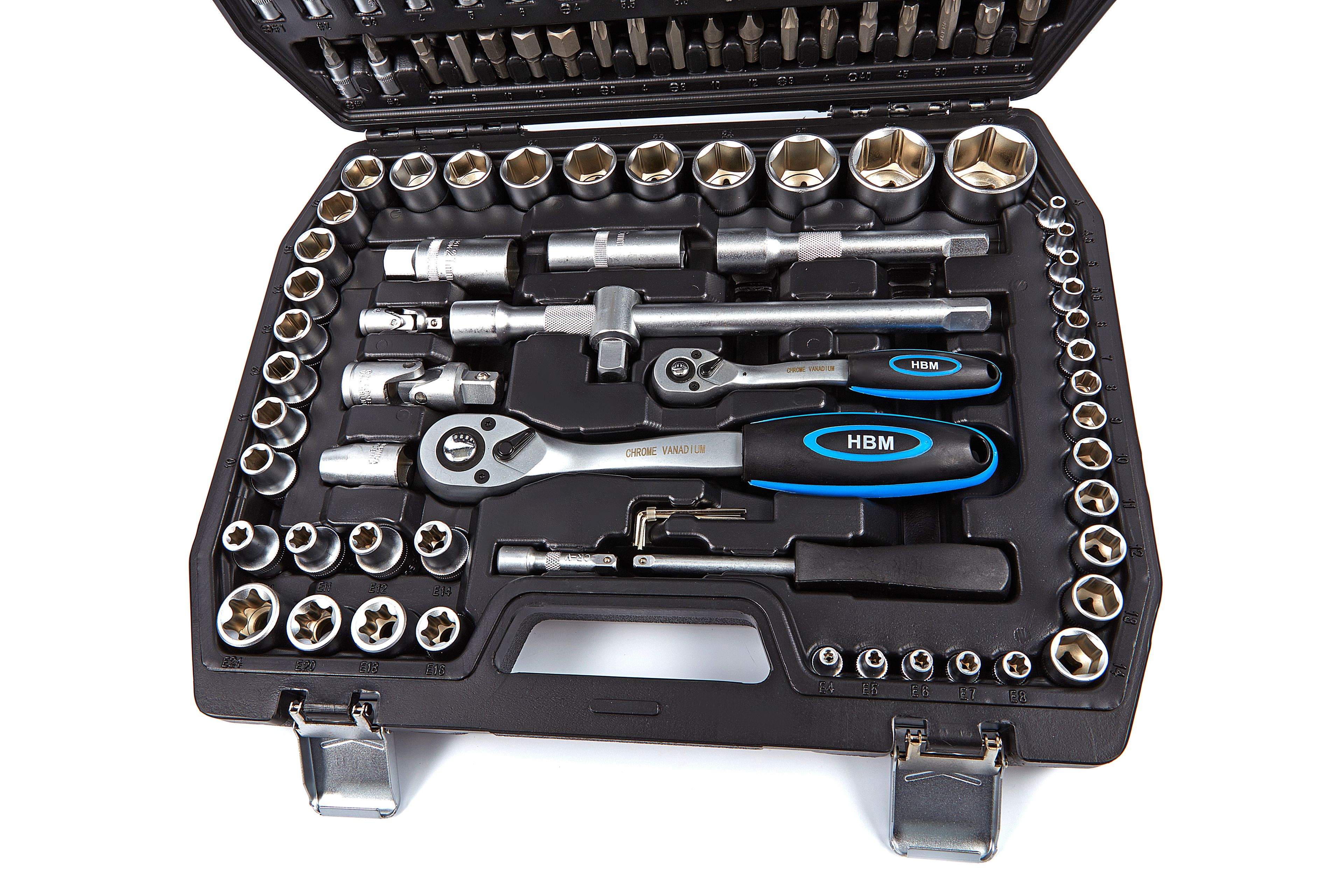 HBM 108-teiliger Profi-Steckschlüsselsatz Image 3