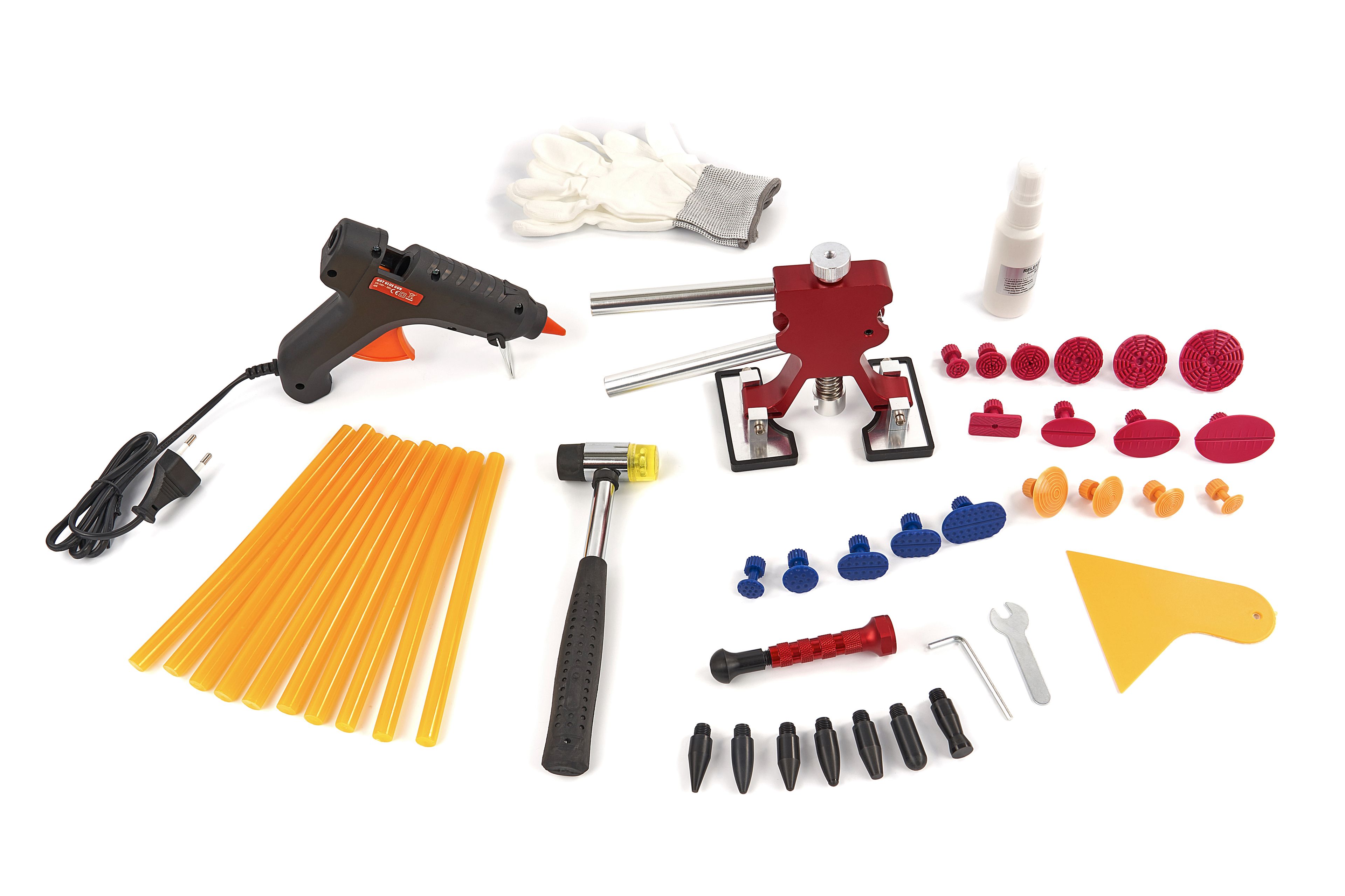 HBM 37 Delige Uitdeukset, Deukentrekker, Uitdeuken Zonder Spuiten