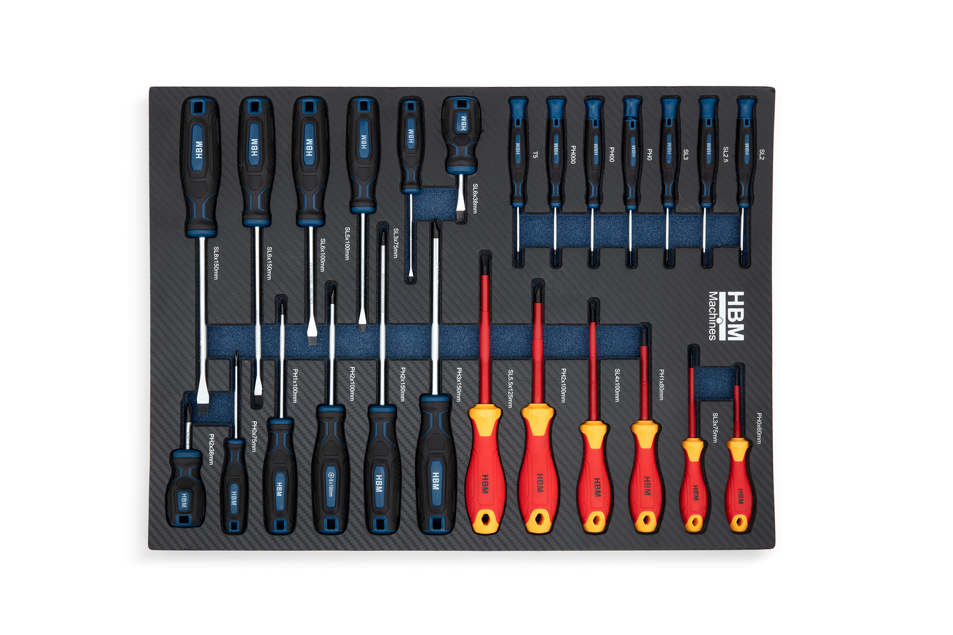 HBM module avec jeu de tournevis 25 pièces