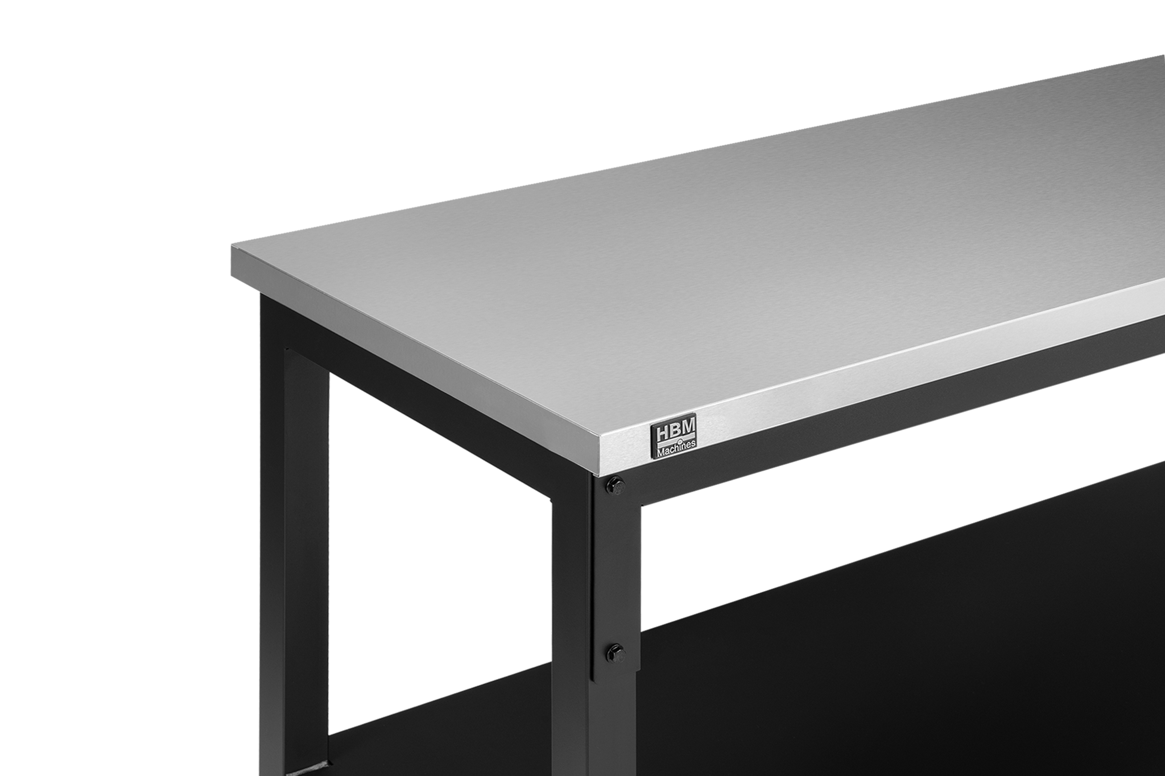 HBM Arbeitstisch Edelstahl 152 cm Image 7
