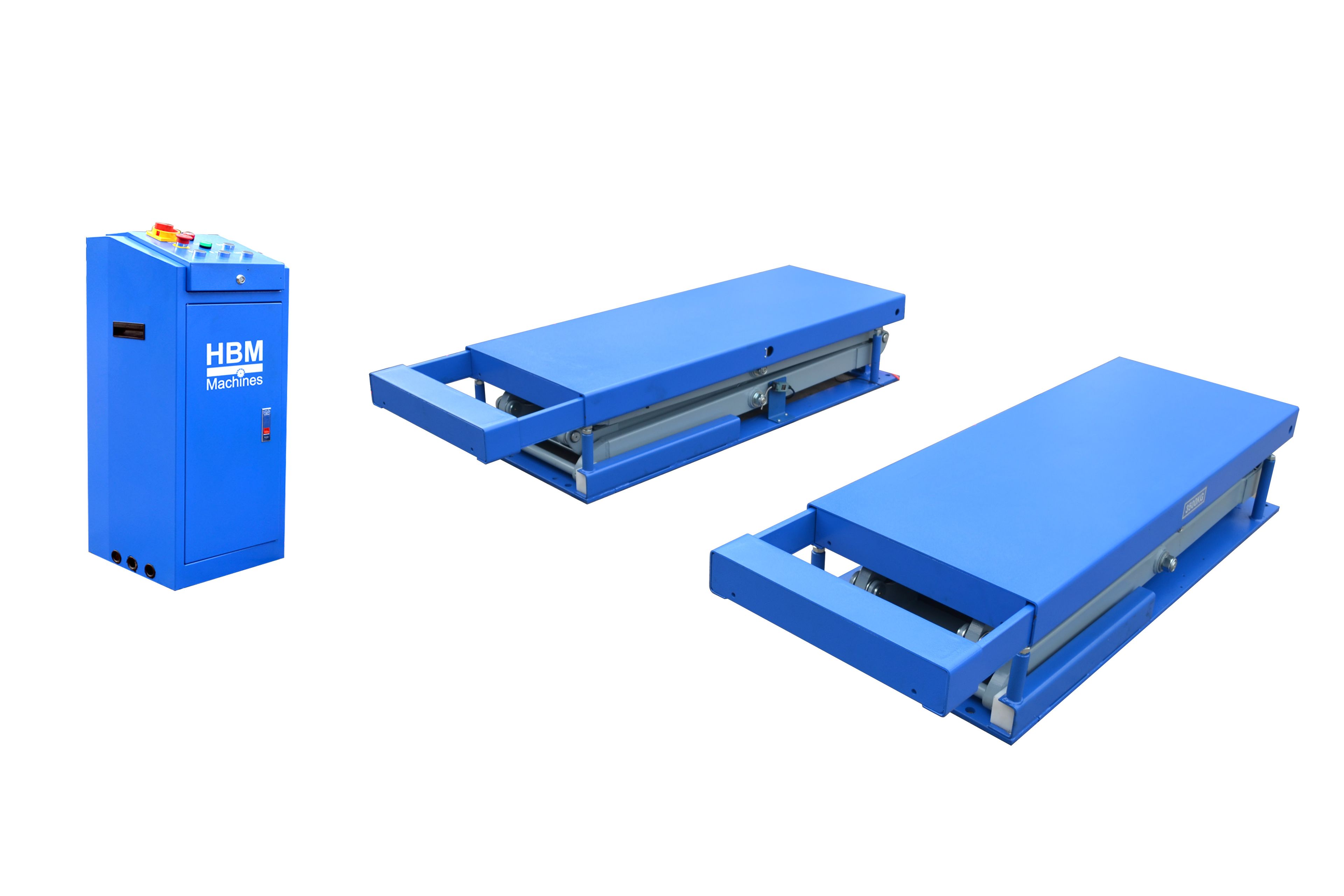 HBM Inbouw Hydraulische Schaar Hefbrug Met Pneumatische Ontgrendeling 3500 Kg Image 4