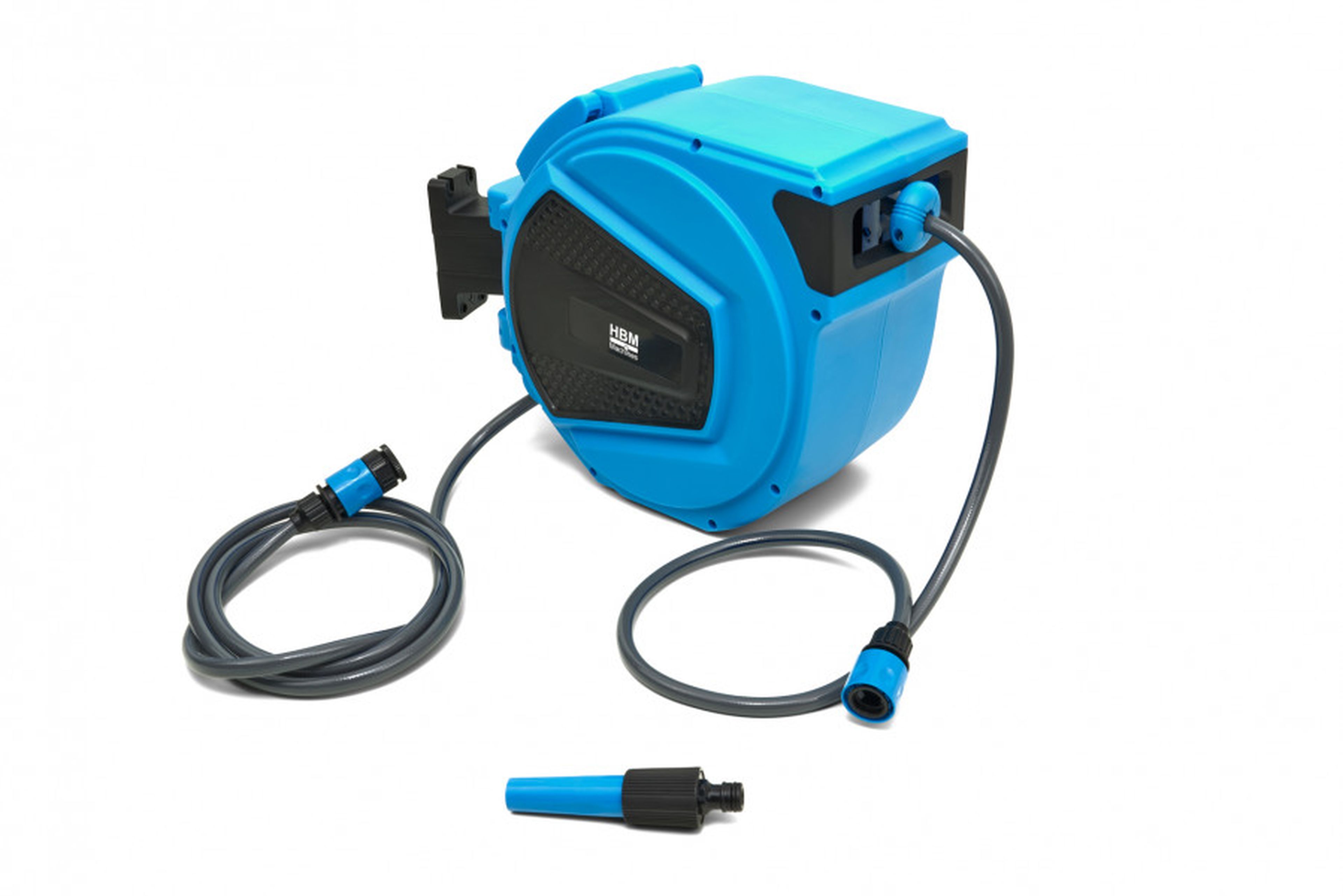 HBM 30 Metri Scatola Porta Tubo Professionale, Avvolgicavo