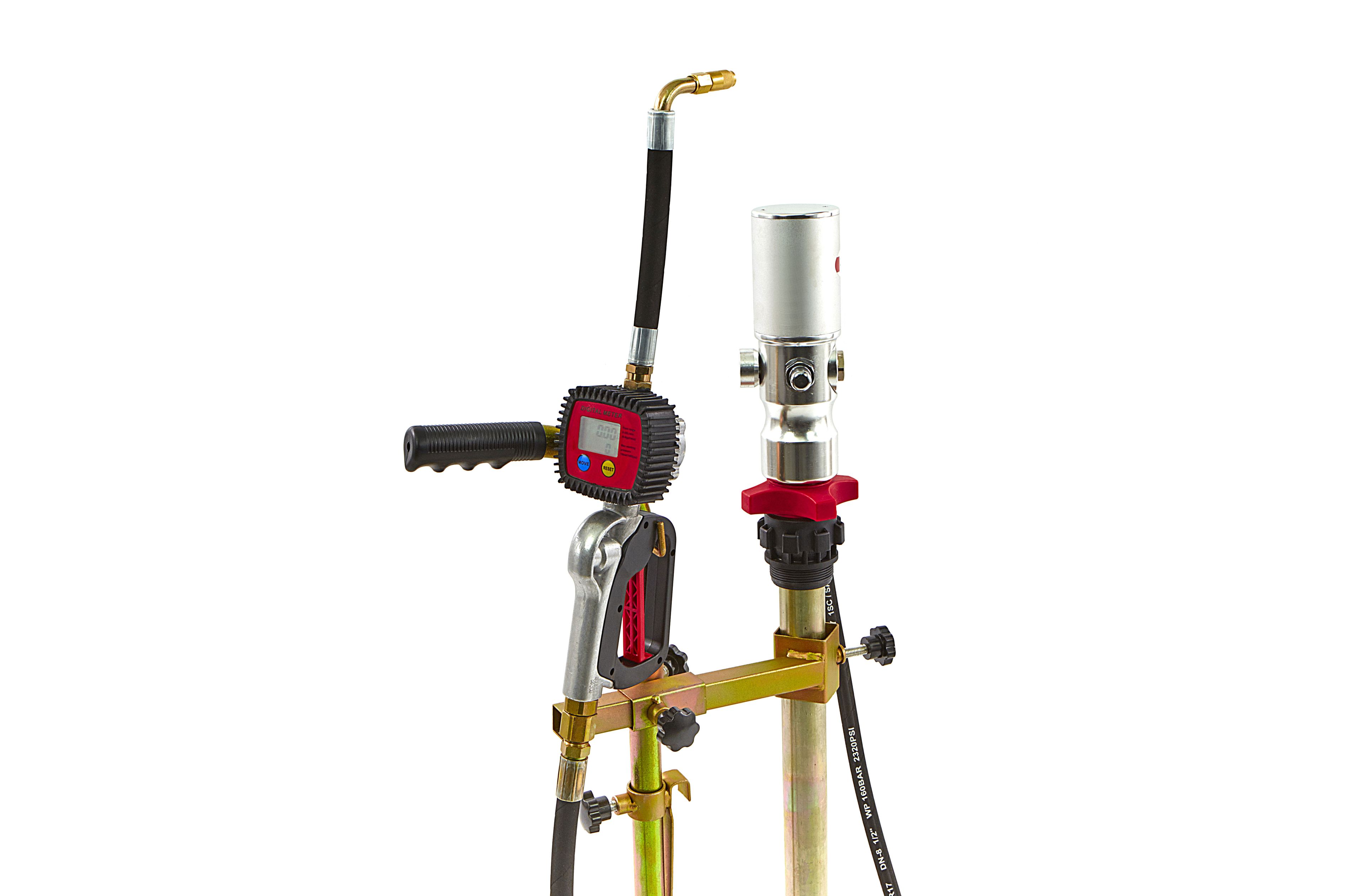 HBM Bomba móvil de tambor de aceite para barriles, sistema de llenado de 50 - 60 litros Image 3