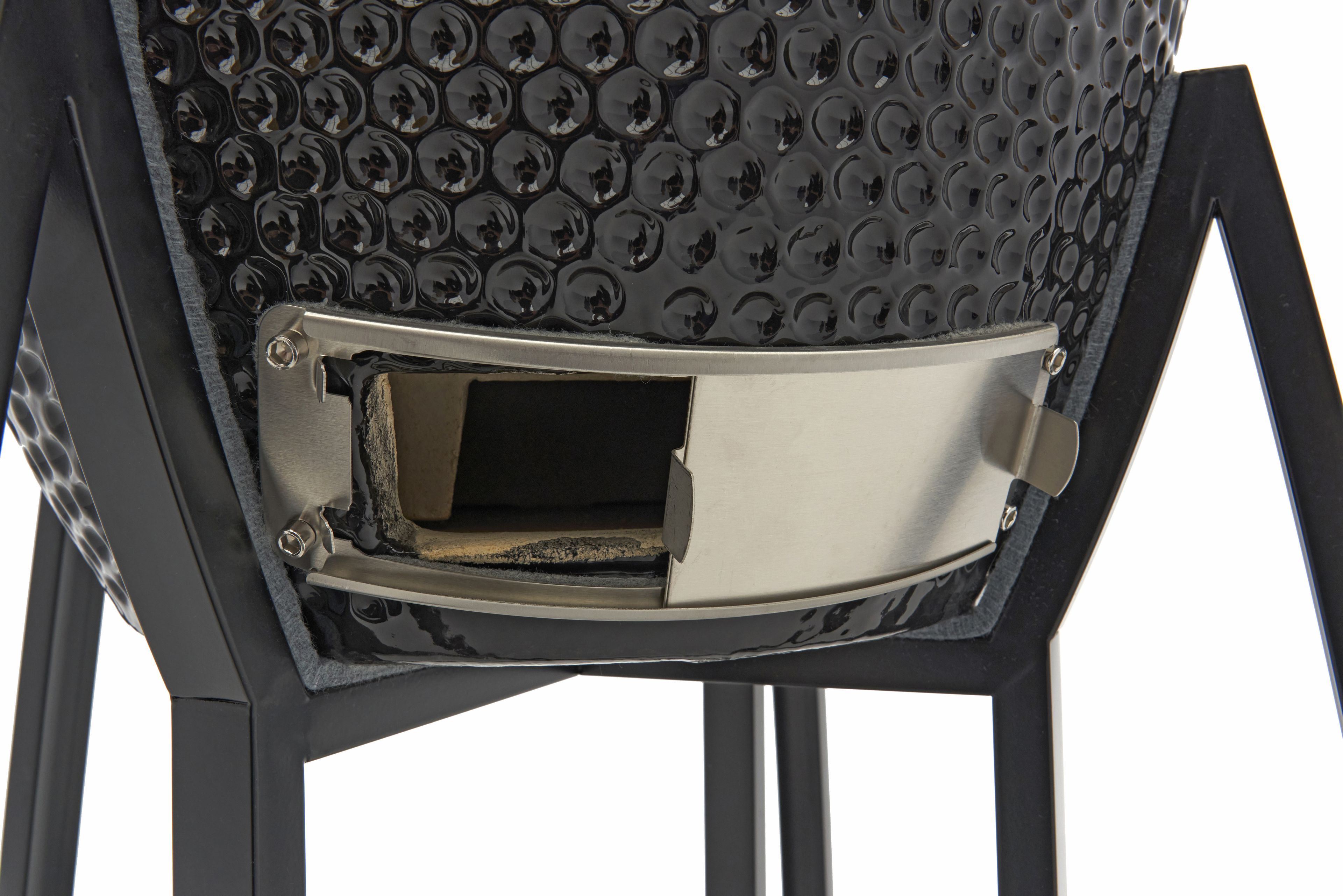 Barbecue Kamado en céramique de 55 cm sur socle mobile Black Edition Image 21