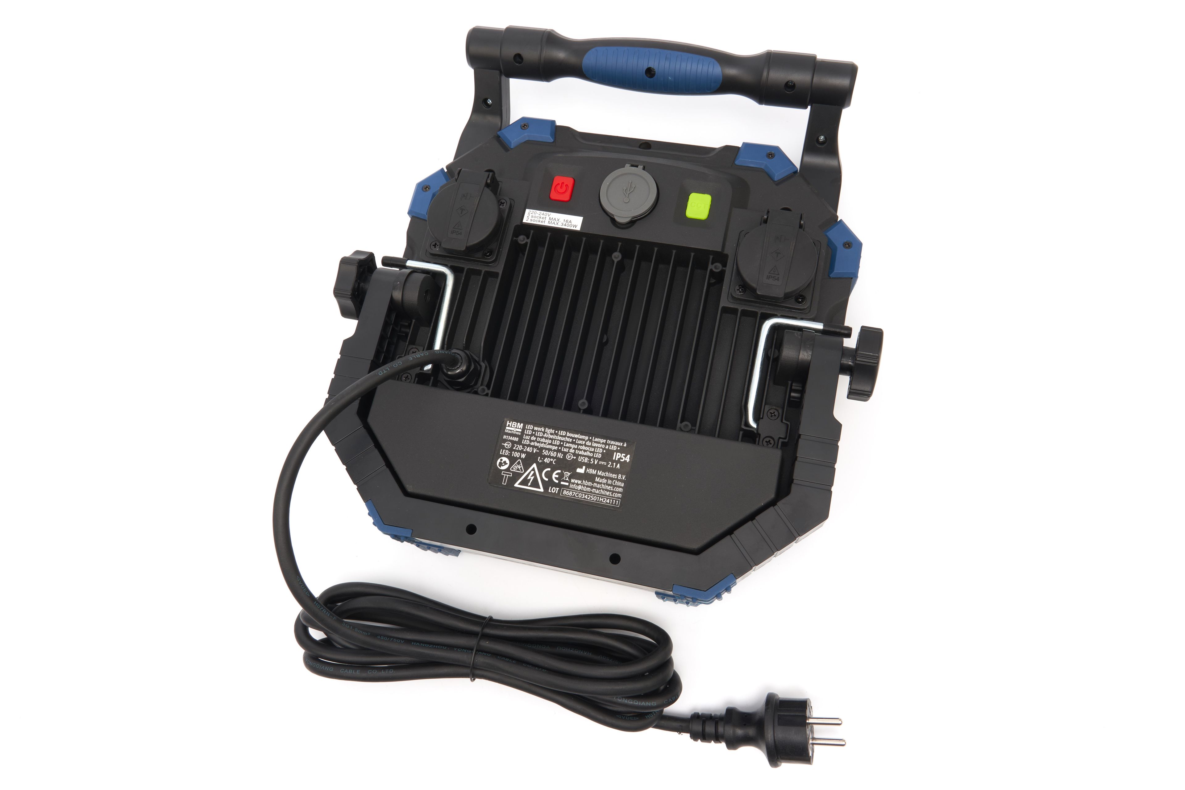 HBM LED bouwlamp 5000K, klasse 1 8.800 lm | 100 W Image 6