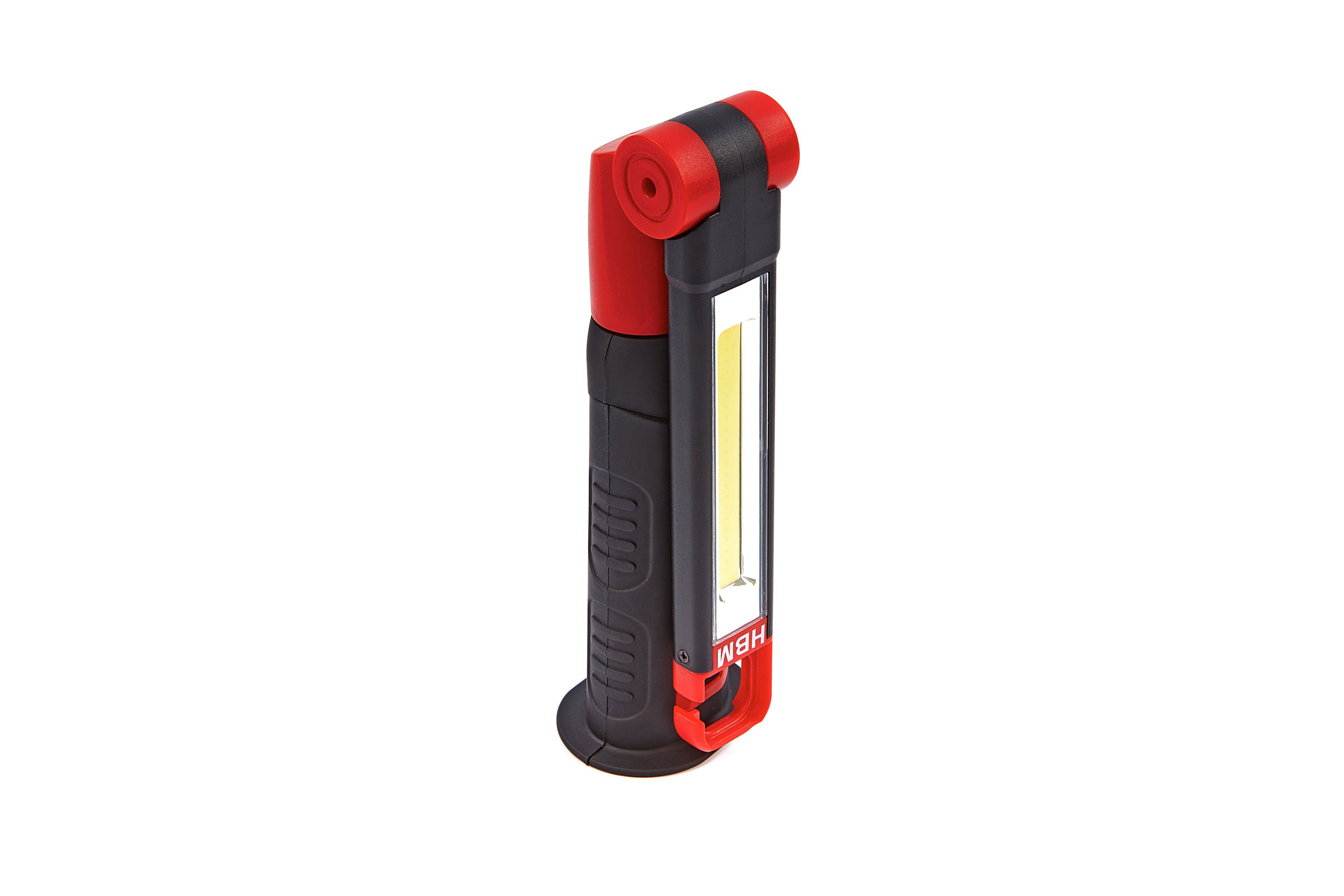 HBM lampe torche LED pliable 200 lumens, rouge Image 5