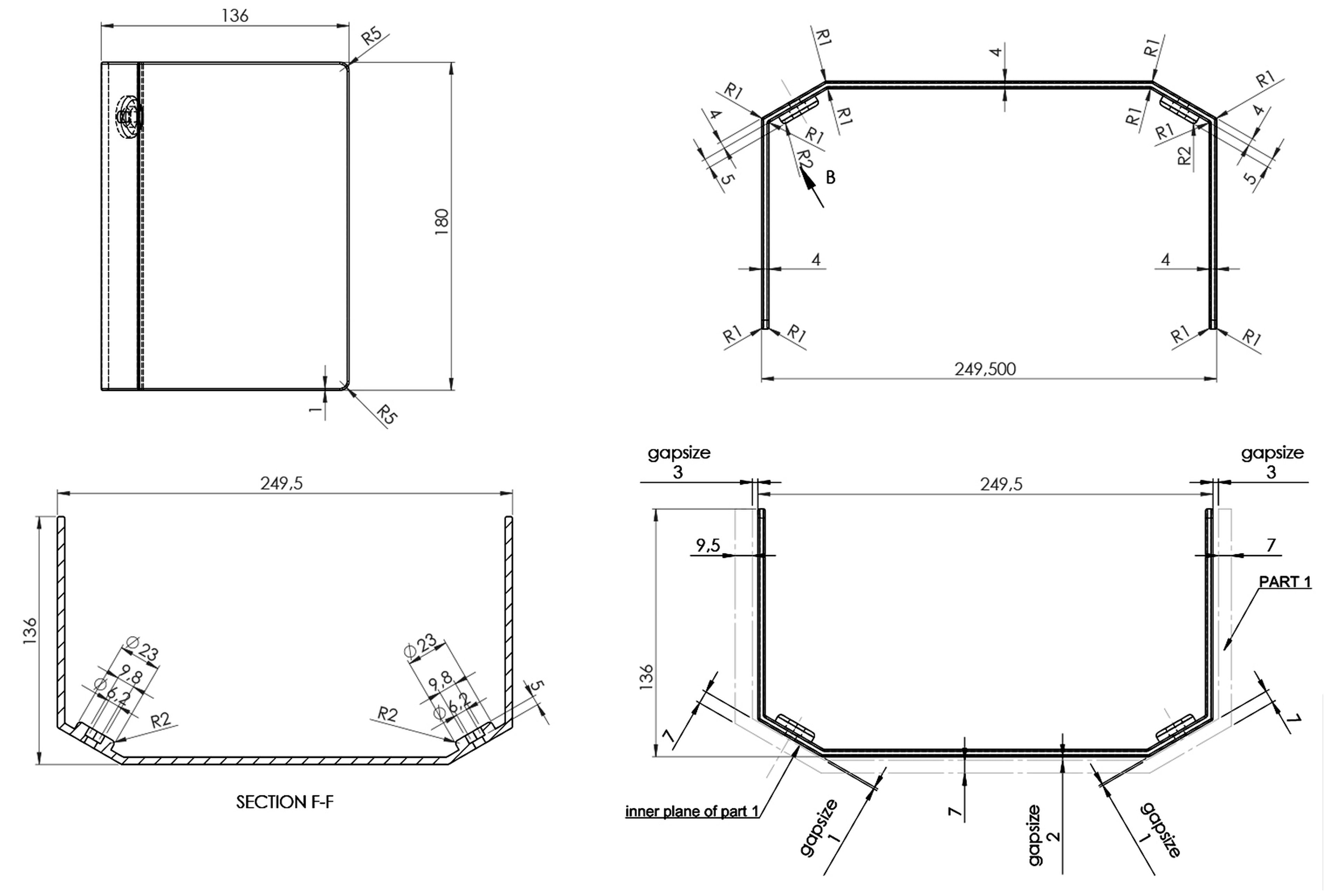 HBM ARBO / Beschermkap voor Boormachine / Freesmachine Model 3 Image 7