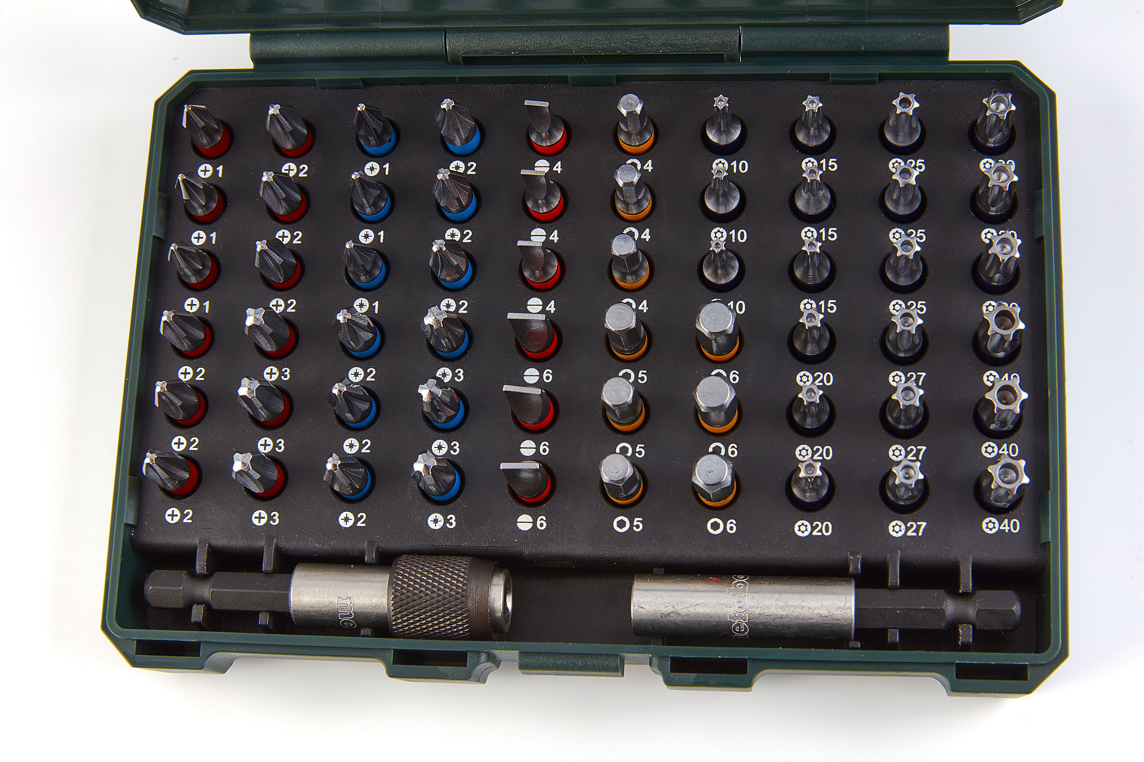 Set di bit da 71 pezzi Metabo 626704000 in cassette Image 2