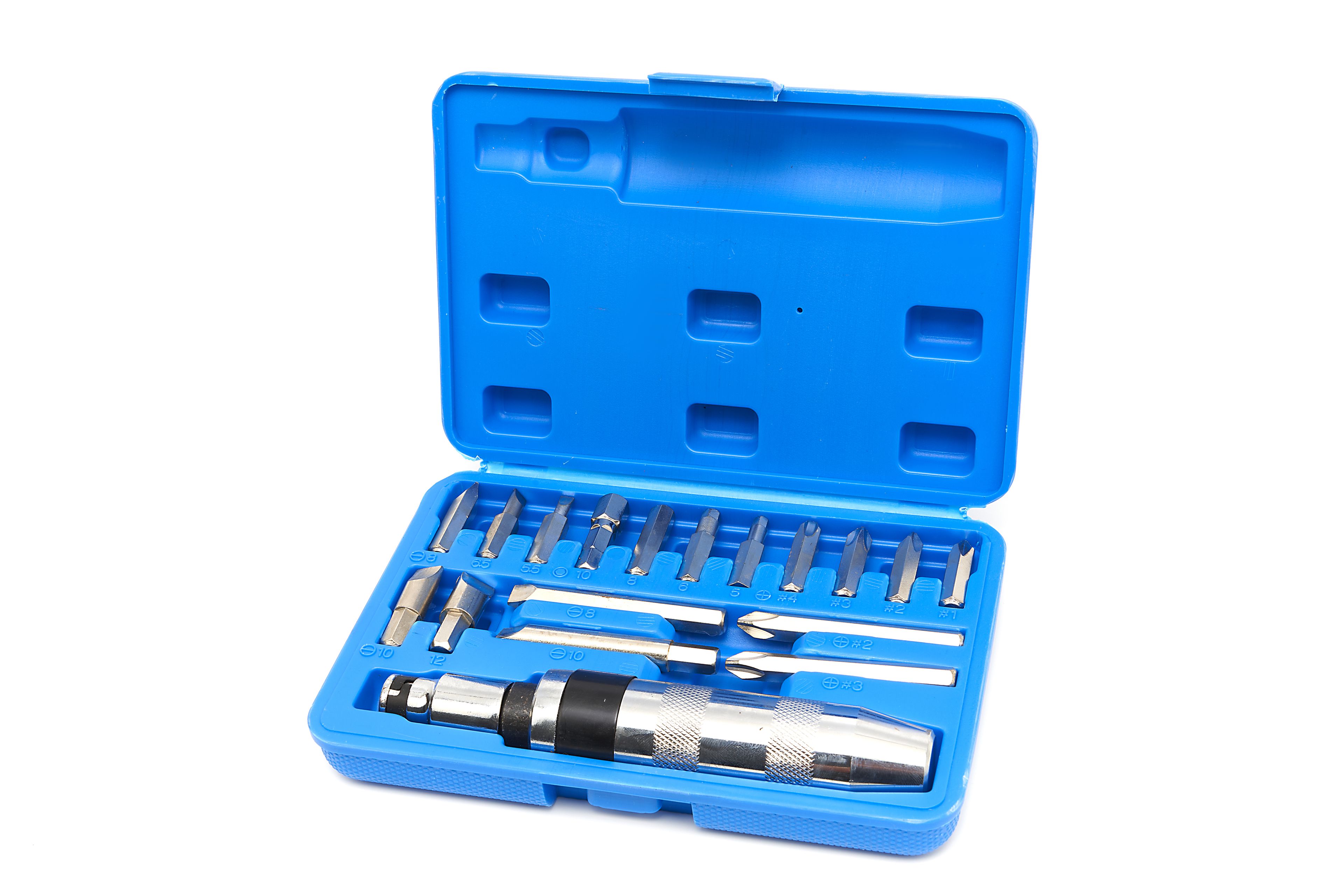 HBM - Jeu de clés à chocs 18 pièces Image 6