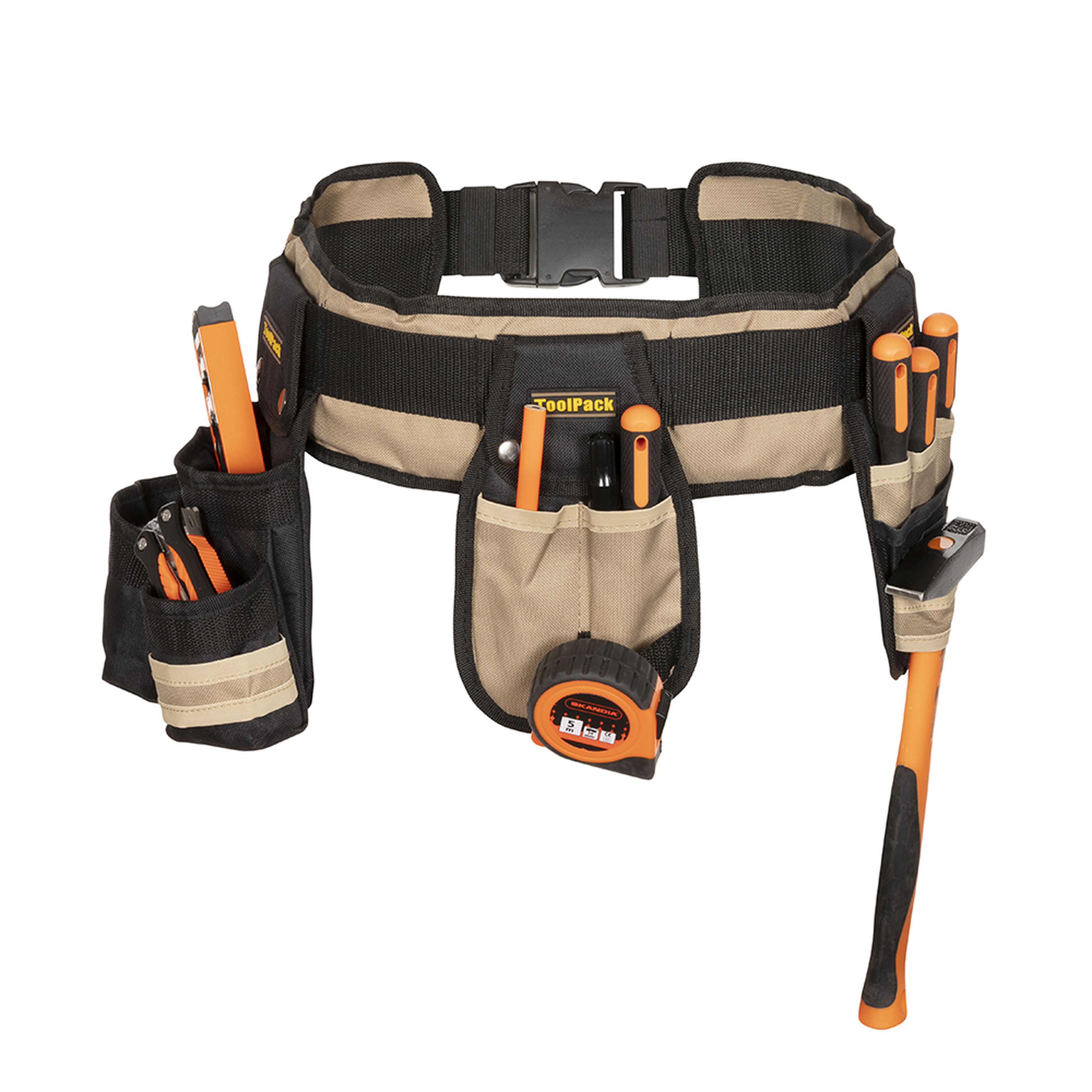 TP ; ceinture porte-outils pratique, 3 supports détachables, sangle de transport réglable Image 2