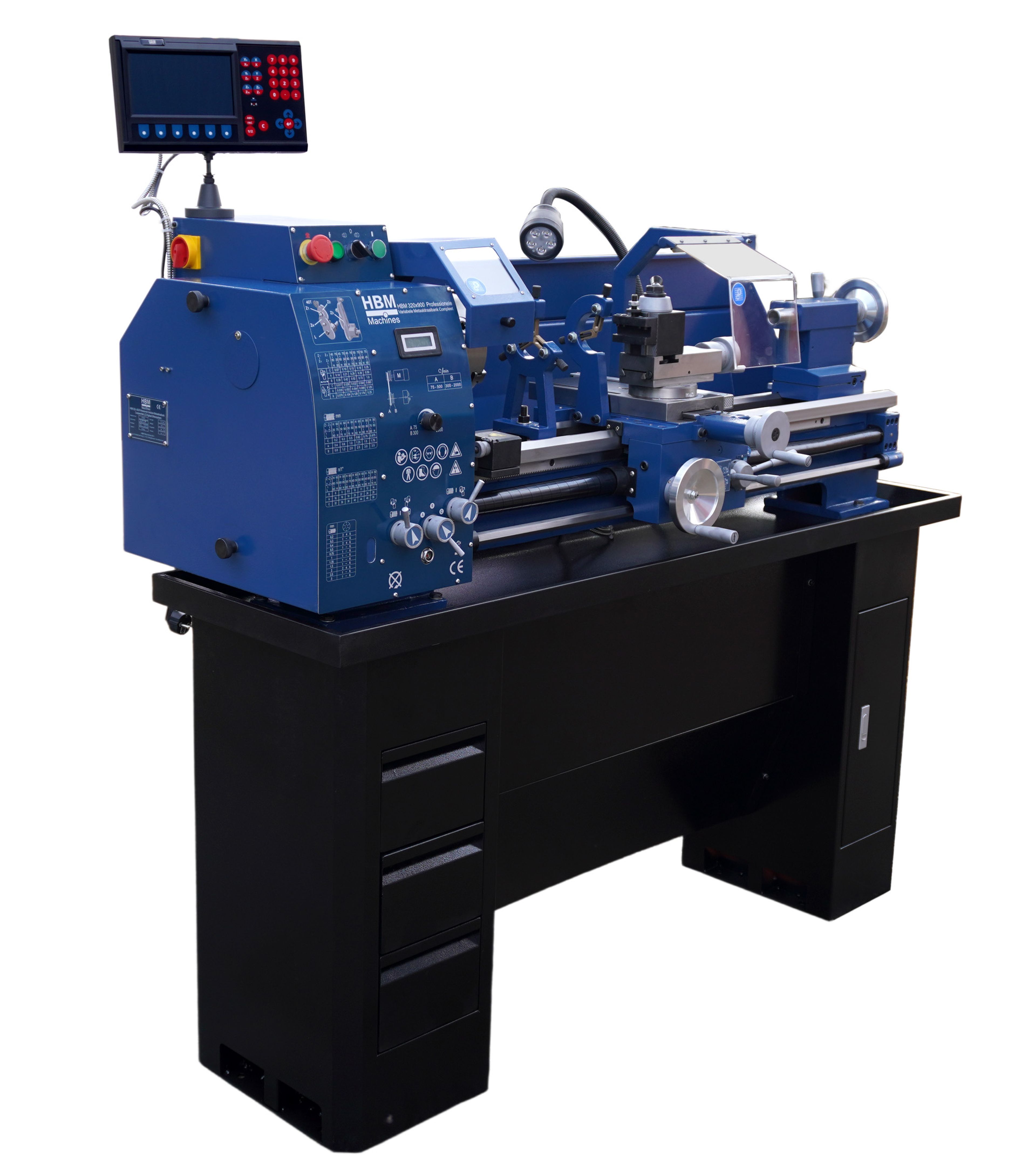 HBM tour à métaux 320 x 900 DRO vario Image 5