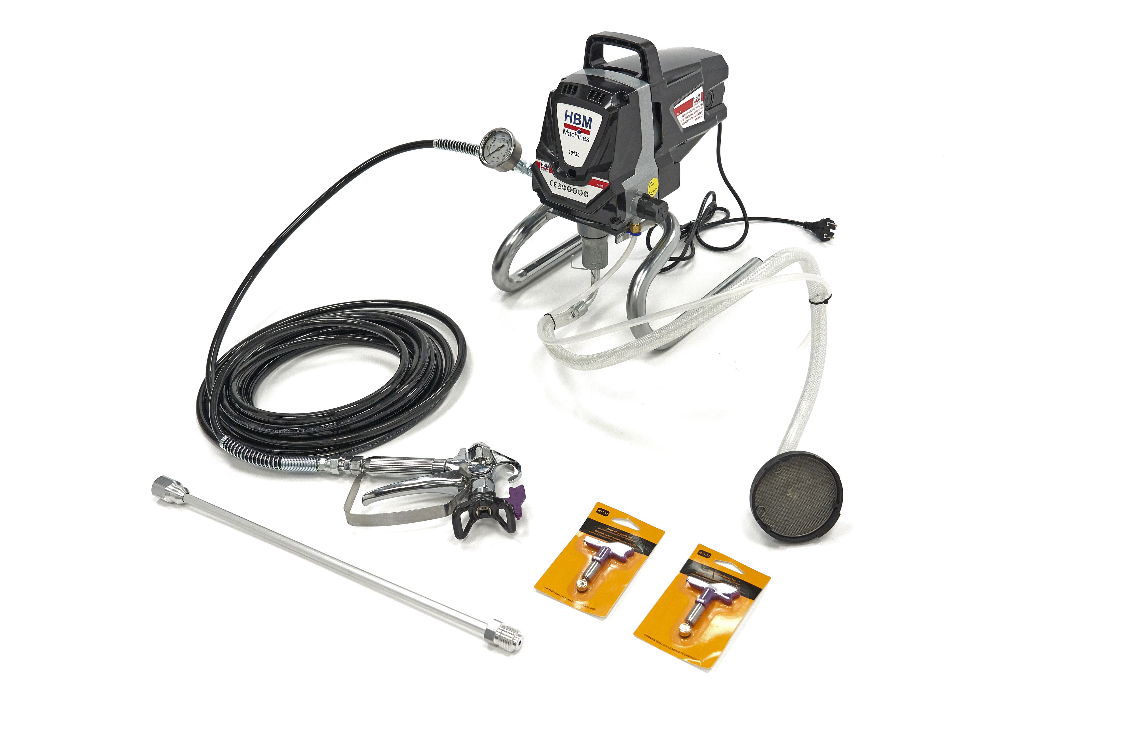 HBM Hogedruk Airless Verfspuitmachine 1010 Watt Image 3