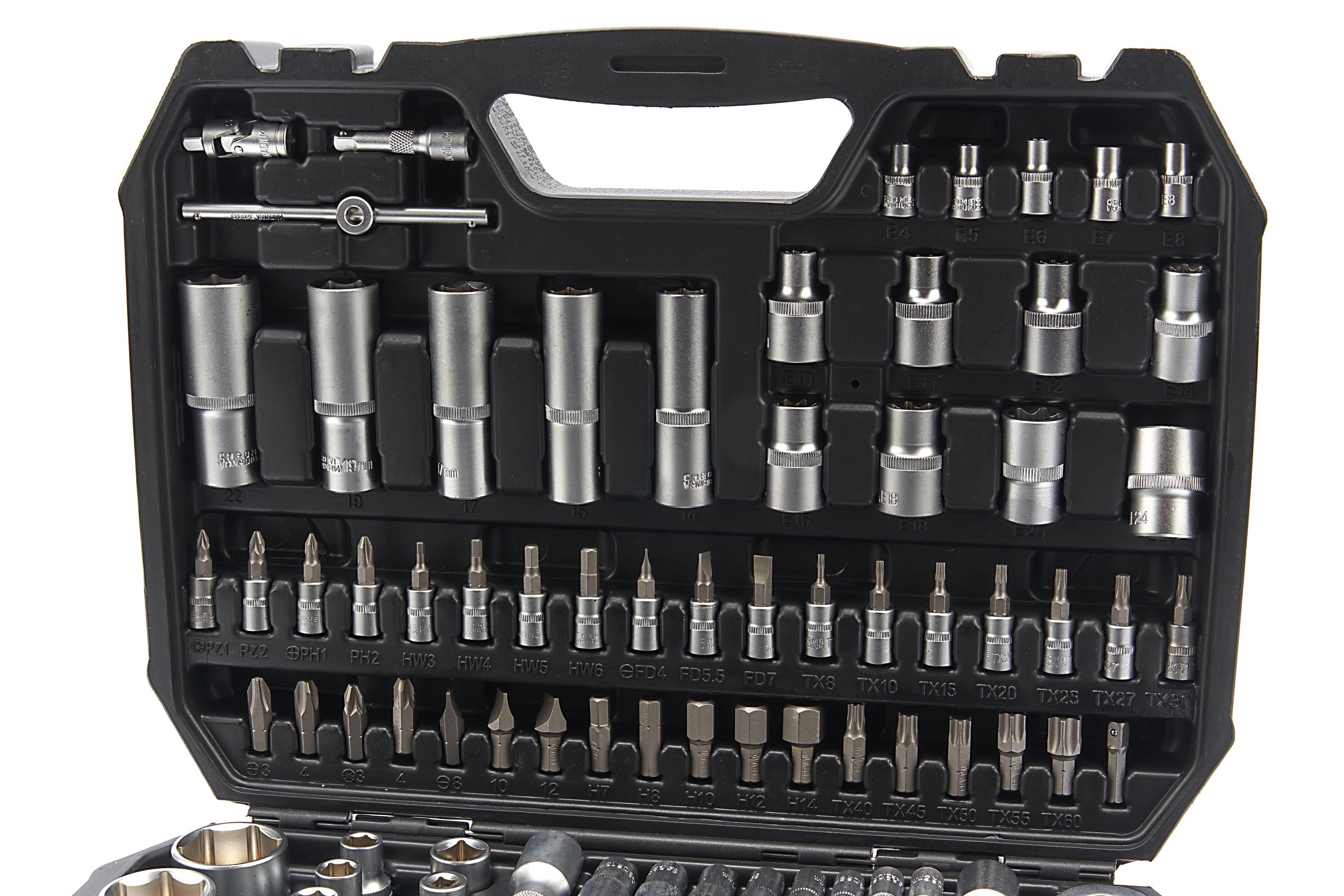 HBM Juego de vasos de 108 piezas con carracas premium Image 3