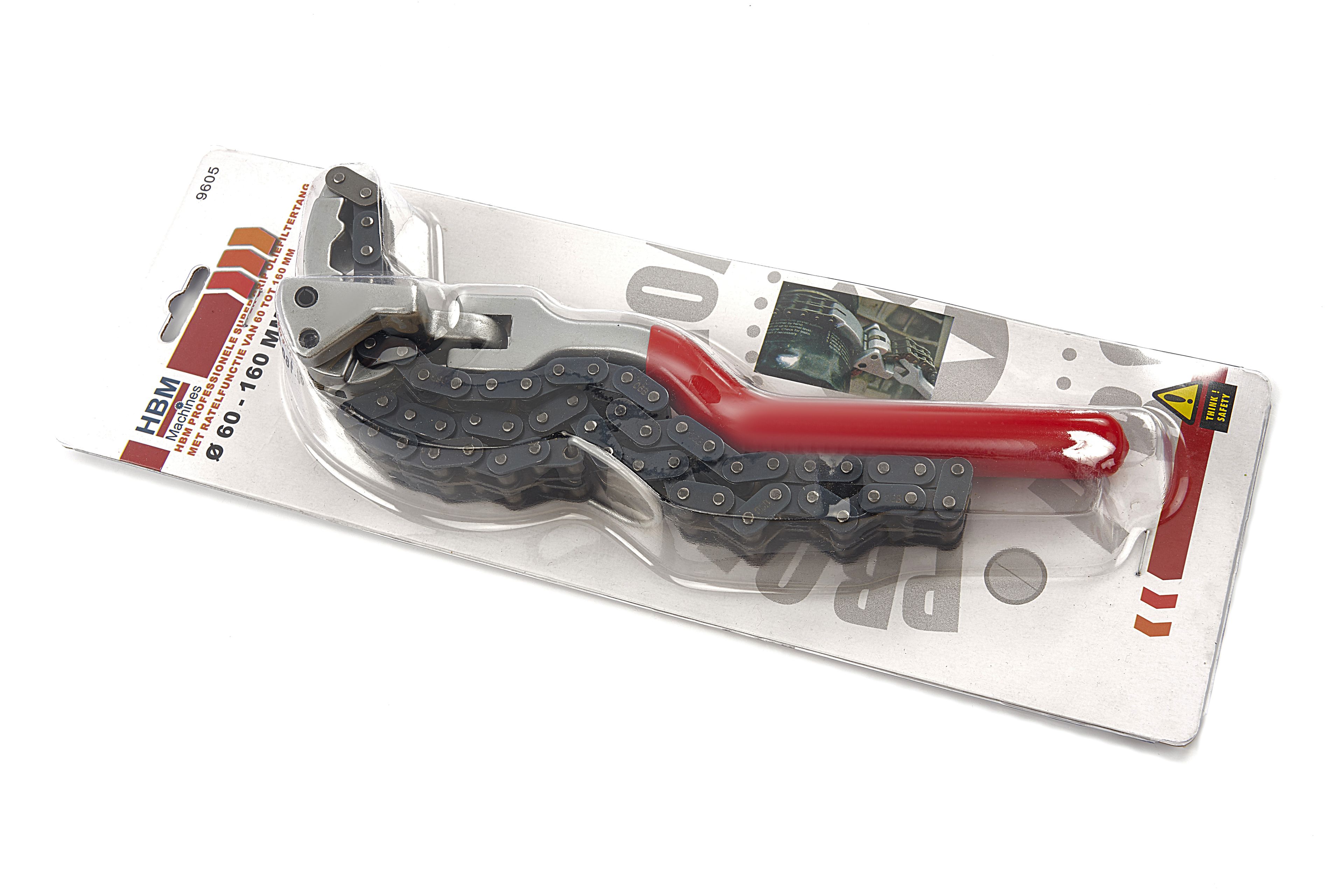 HBM Chiave per filtri dell'olio Professionale Super Grip con funzione di cricchetto da 60 a 160 mm Image 6