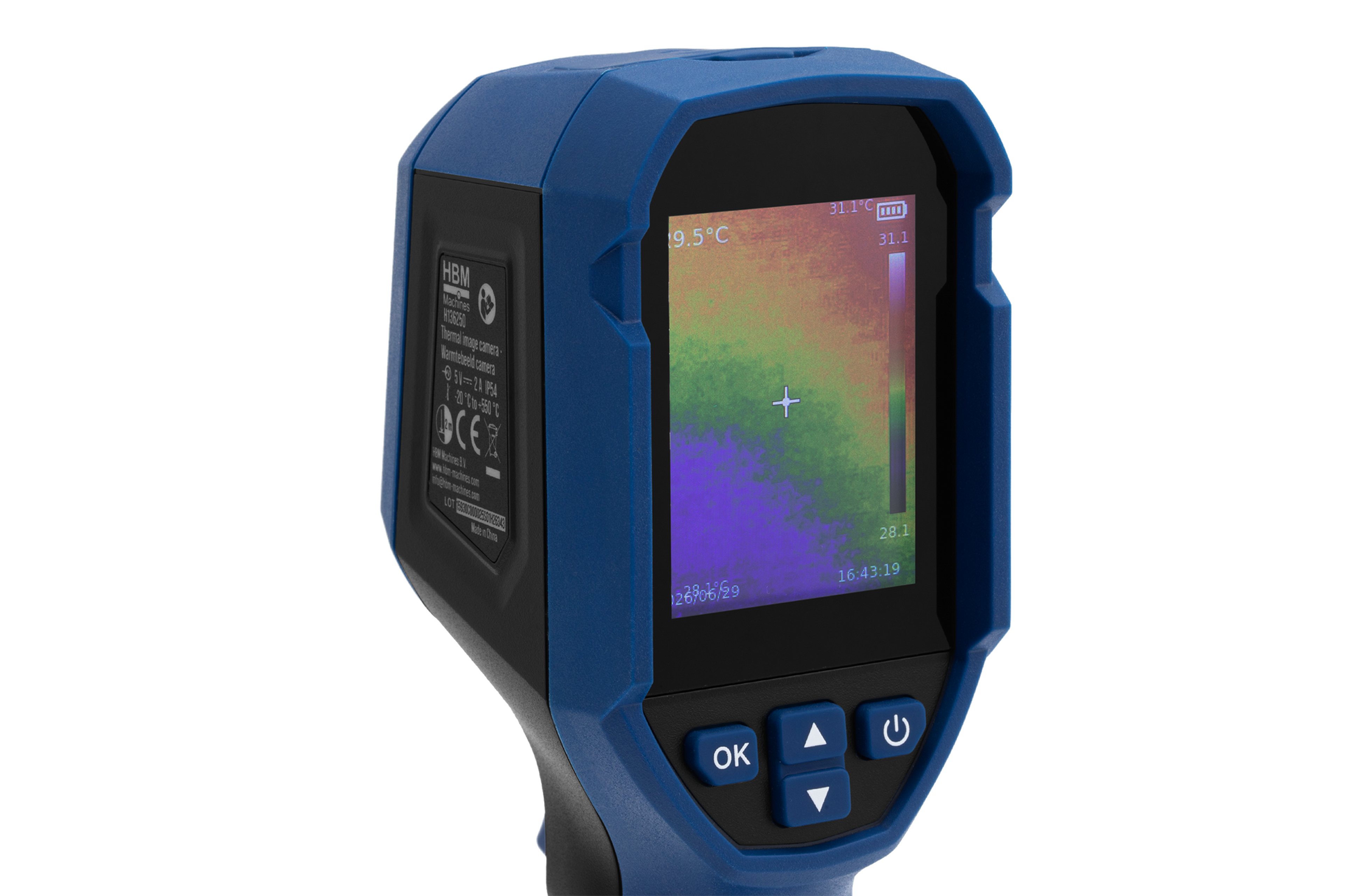 HBM warmtebeeld camera met 2,4 inch scherm Image 9