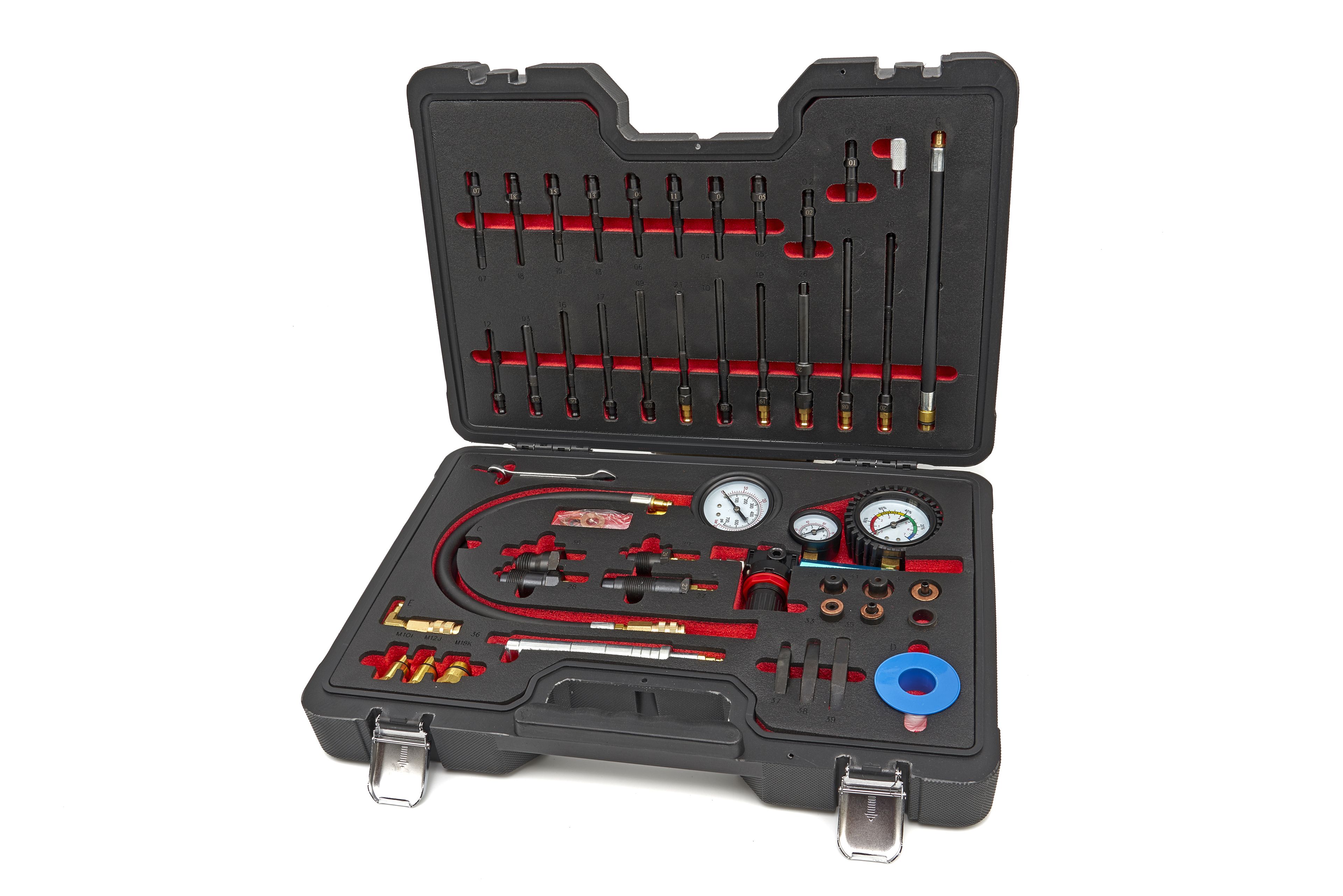 HBM Equipo de ensayos de compresión y pérdida de presión para motores de gasolina y diésel