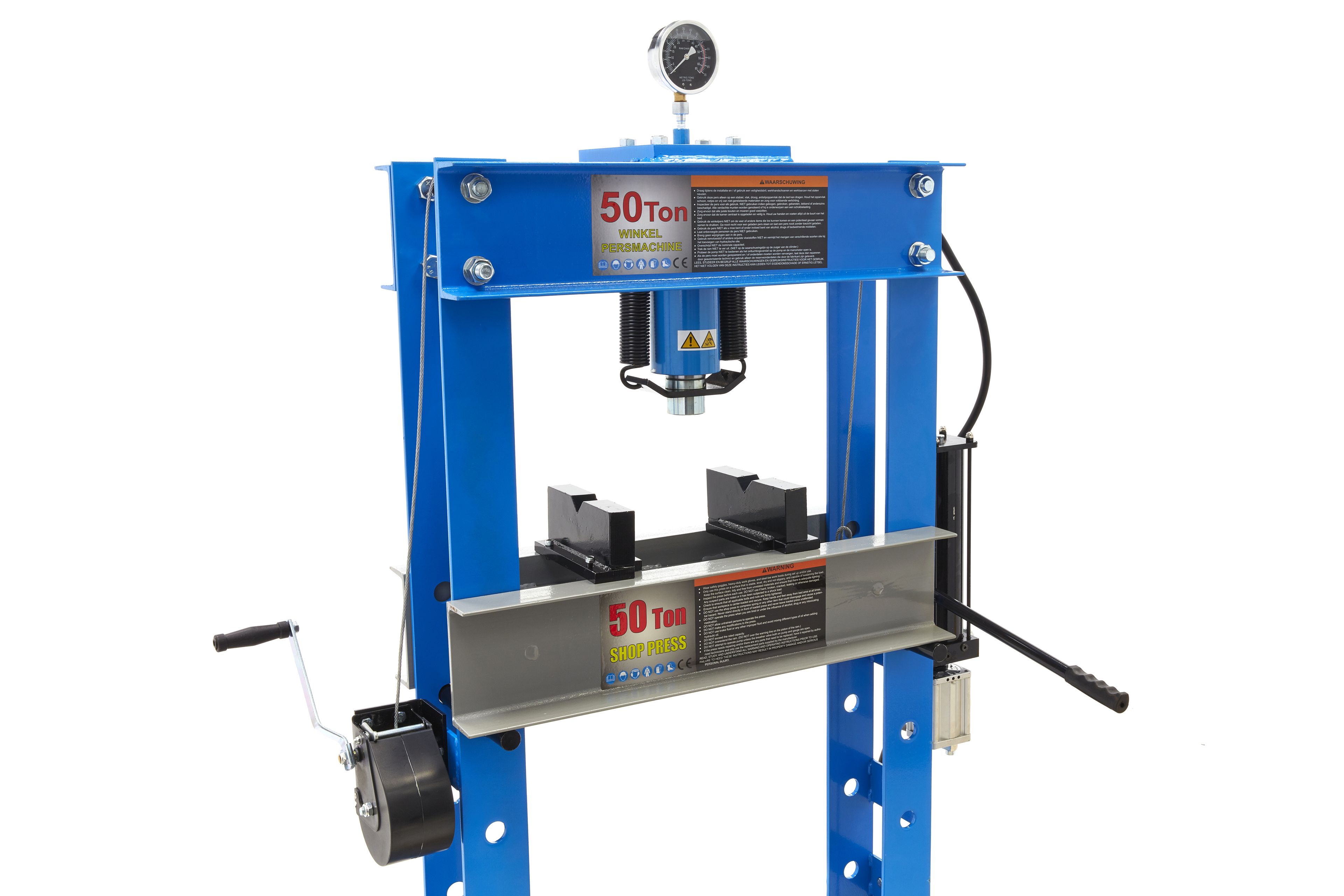 HBM Presse d'atelier pneumatique professionnelle de 50 tonnes Image 7