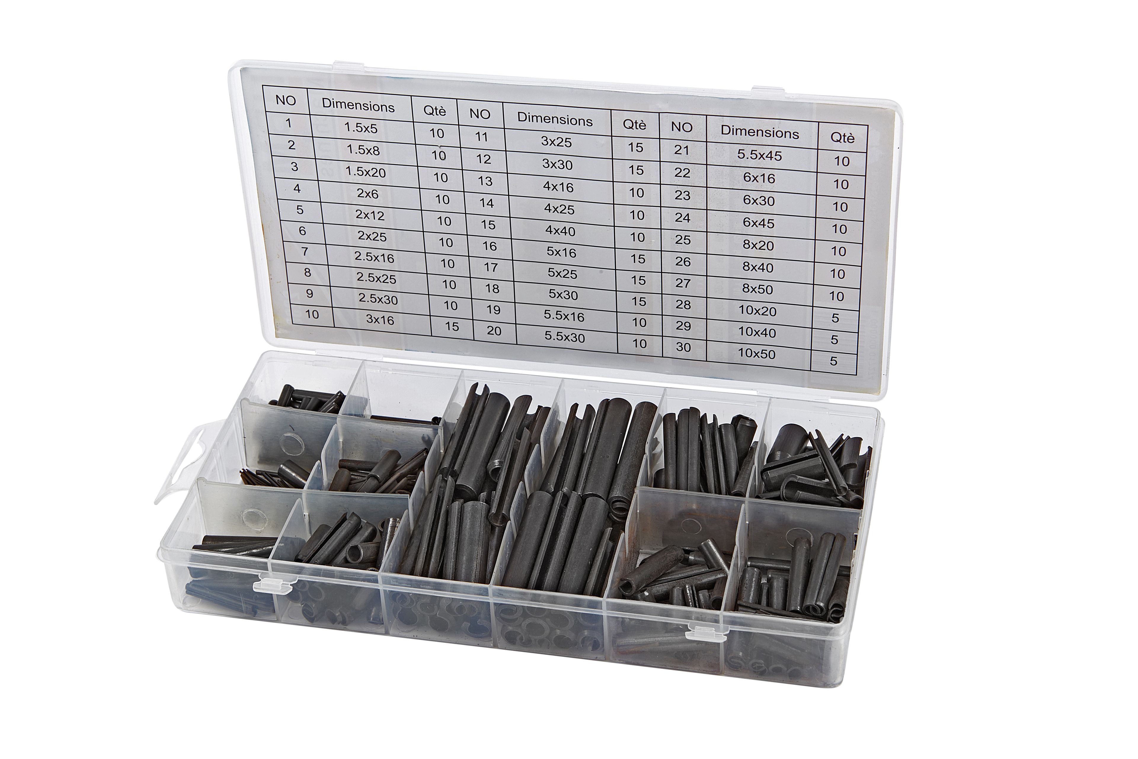 HBM Jeu de goujons métriques 315