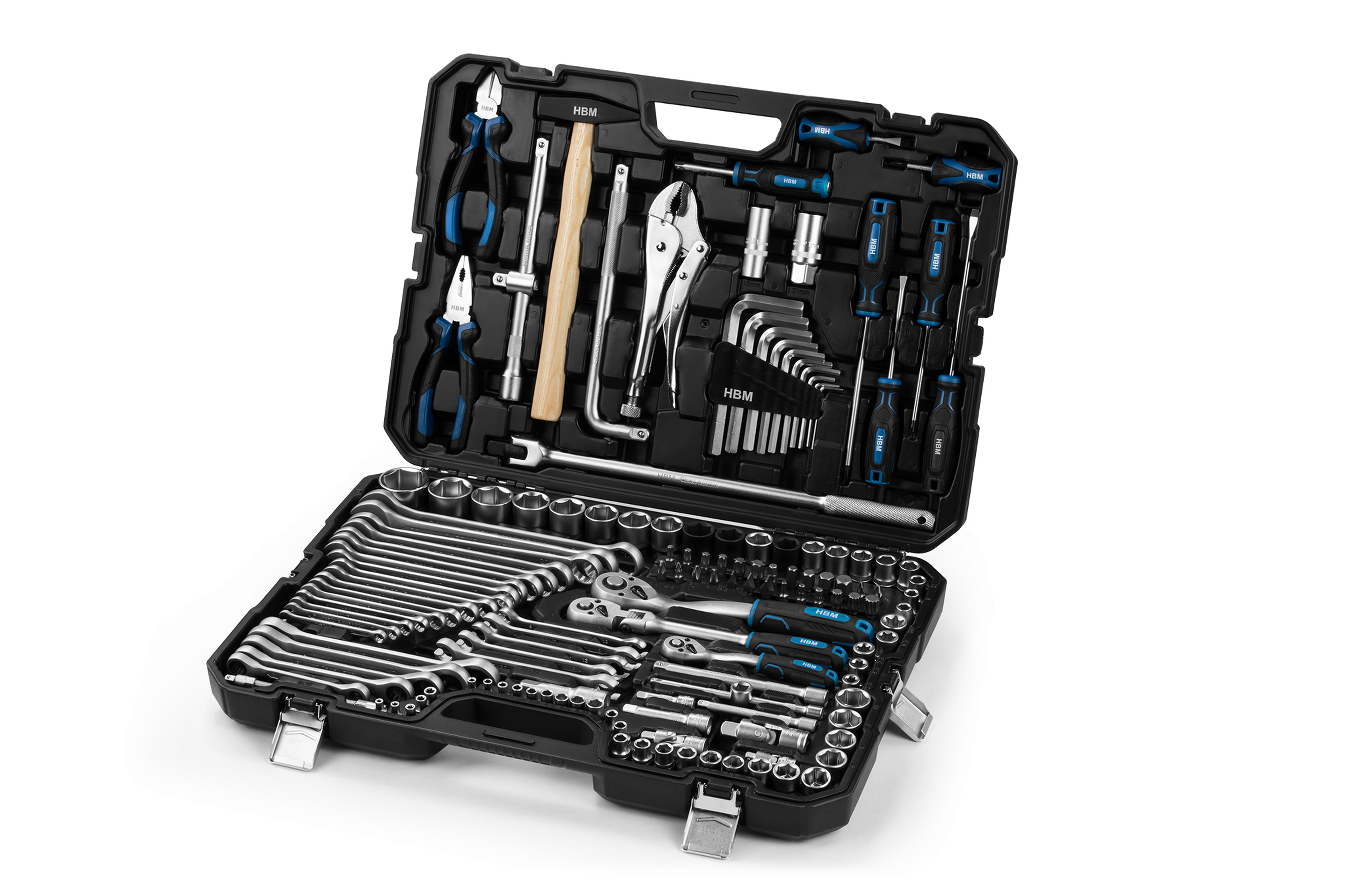 HBM gereedschapsset 148-delig