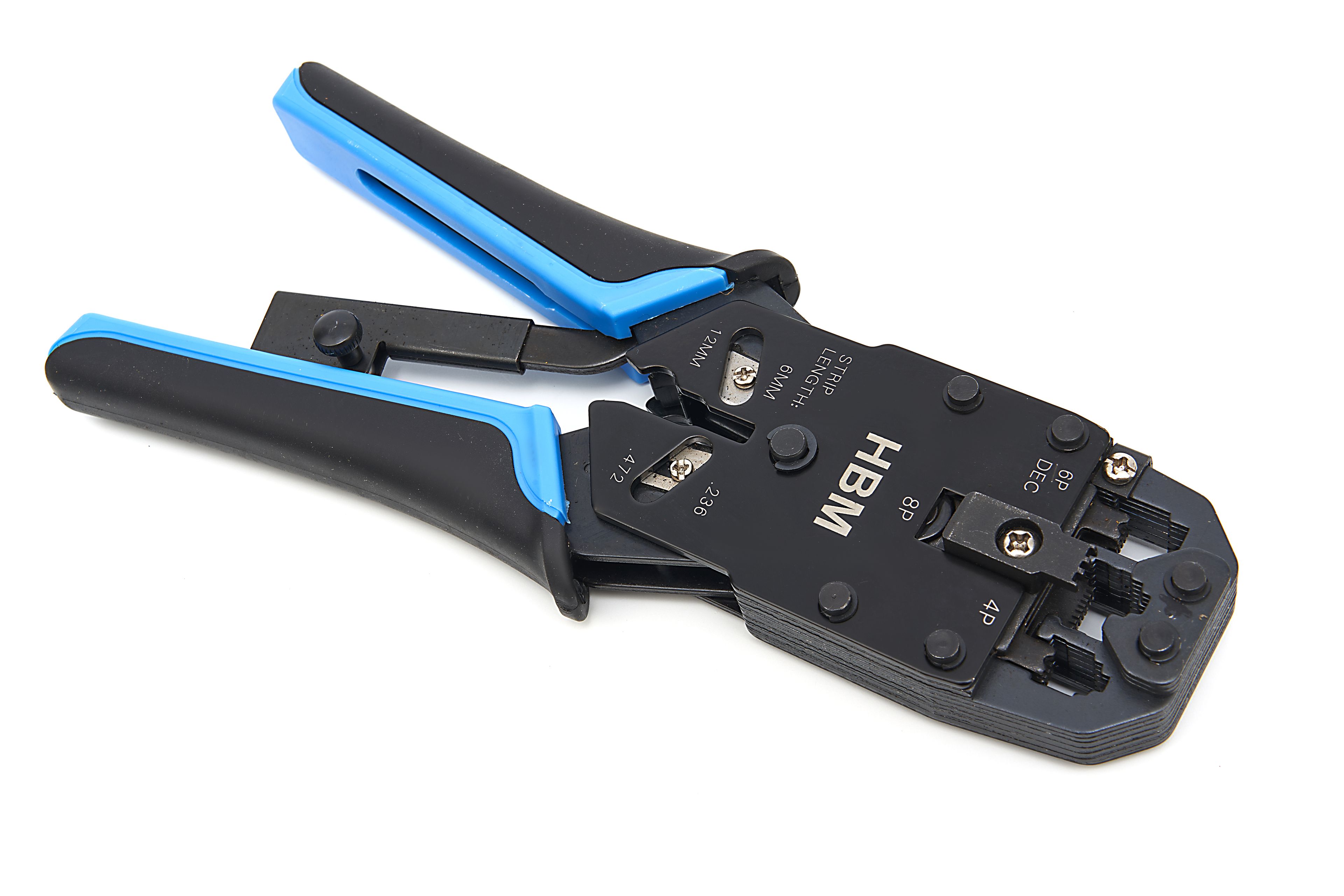 HBM Professionele Krimptang voor RJ45 en RJ11 Image 2