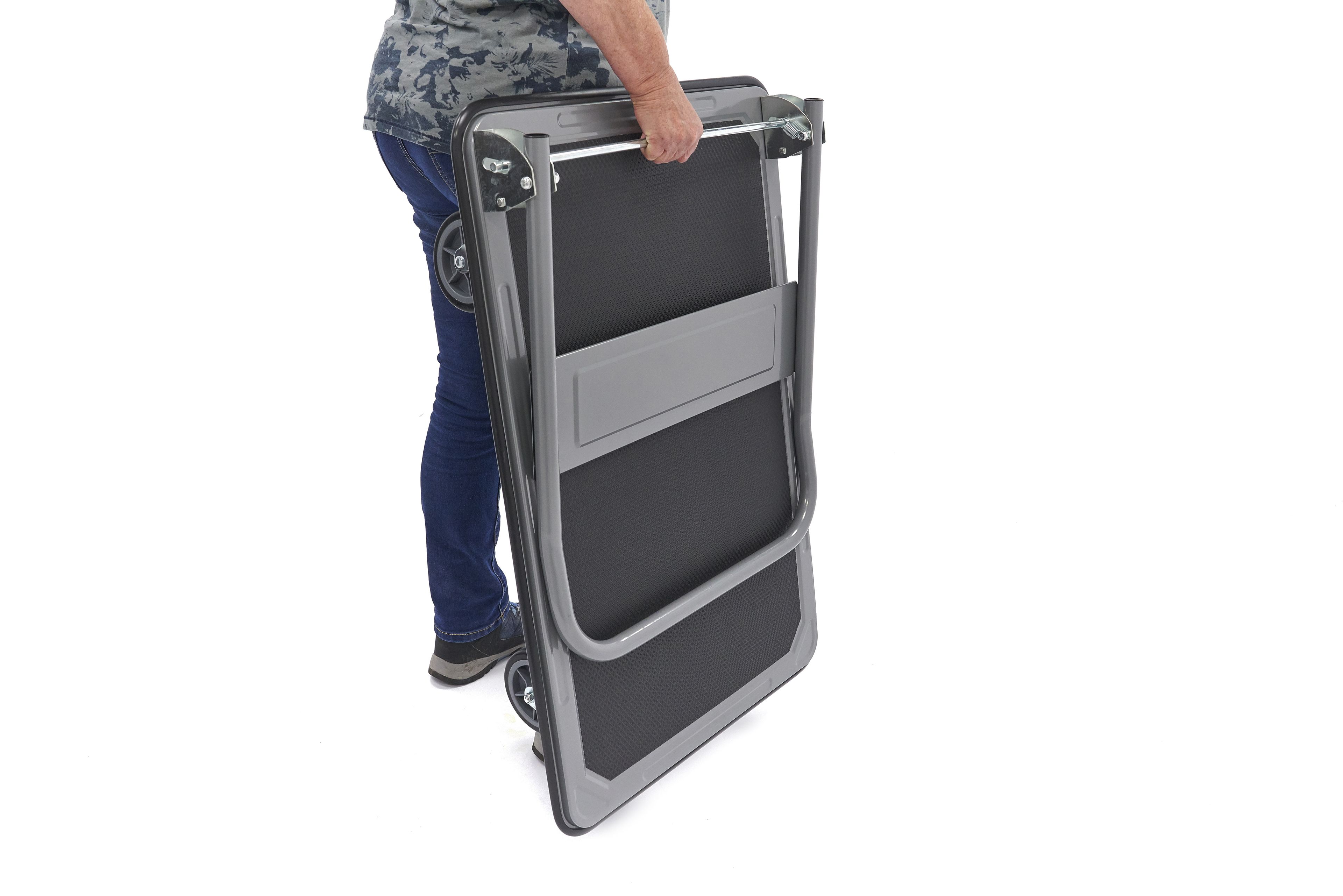 HBM Carrello di trasporto pieghevole da 350 chilogrammi, carrello di trasporto con freno Image 8