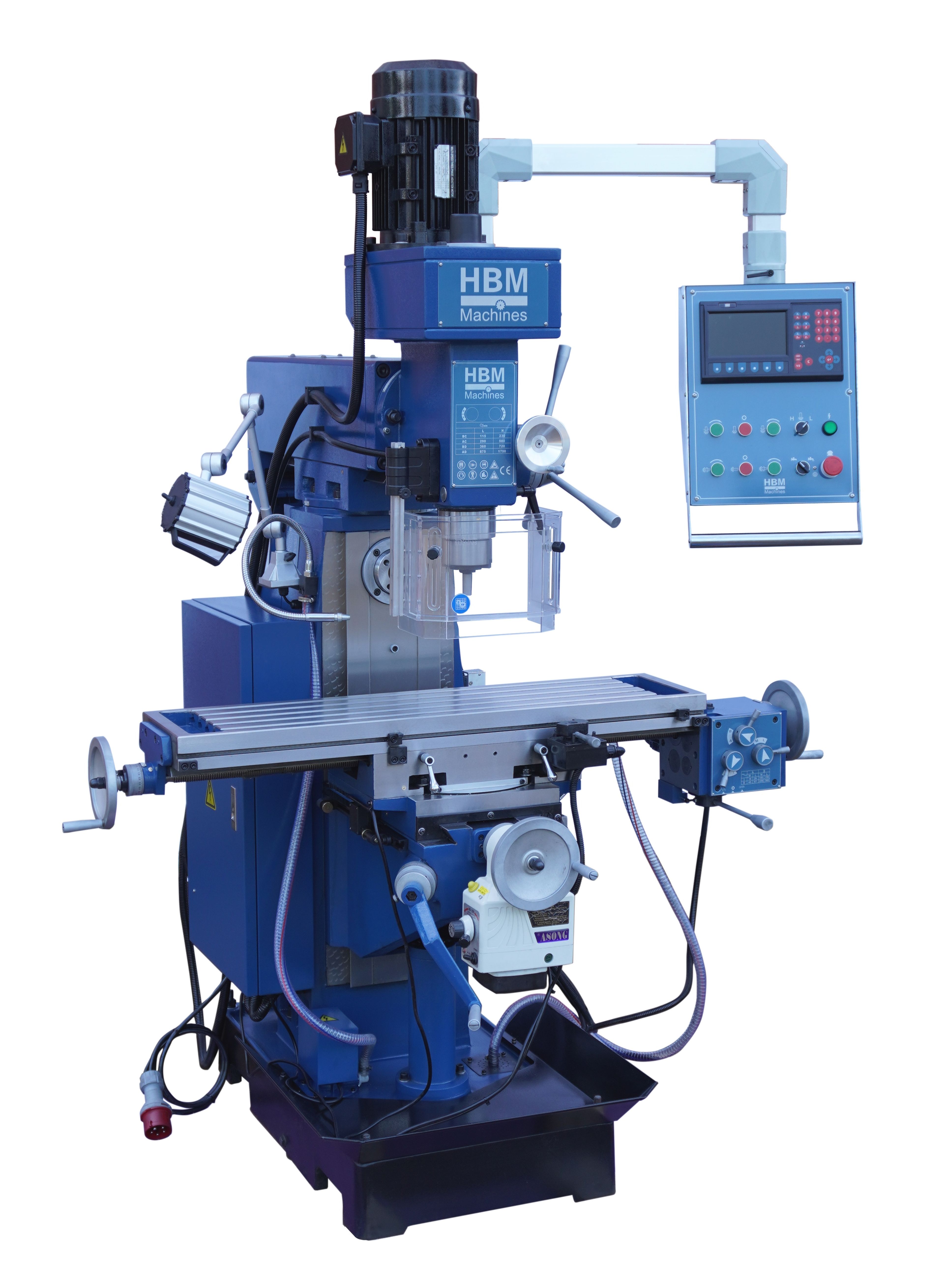 HBM fraiseuse BF 60 professionnelle affichage numérique Image 2