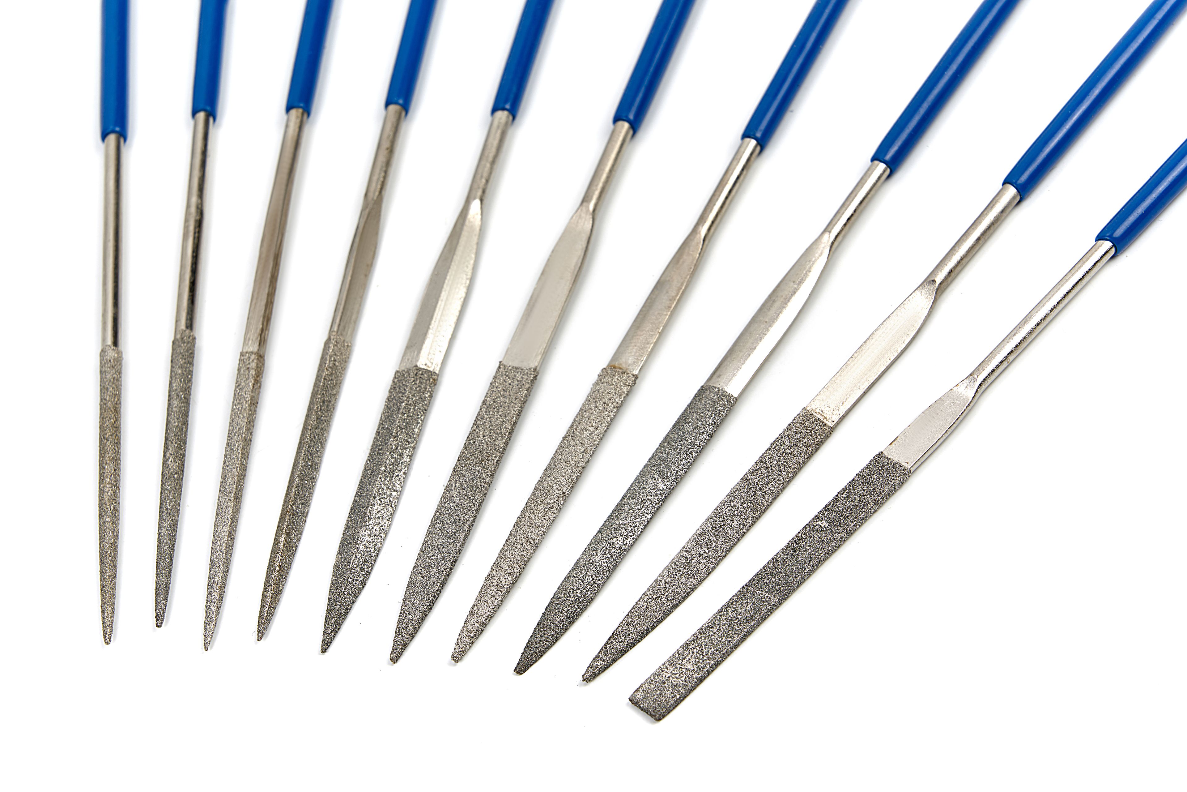 HBM 10 Delige Diamant Naaldvijlenset, Sleutelvijlenset Image 2