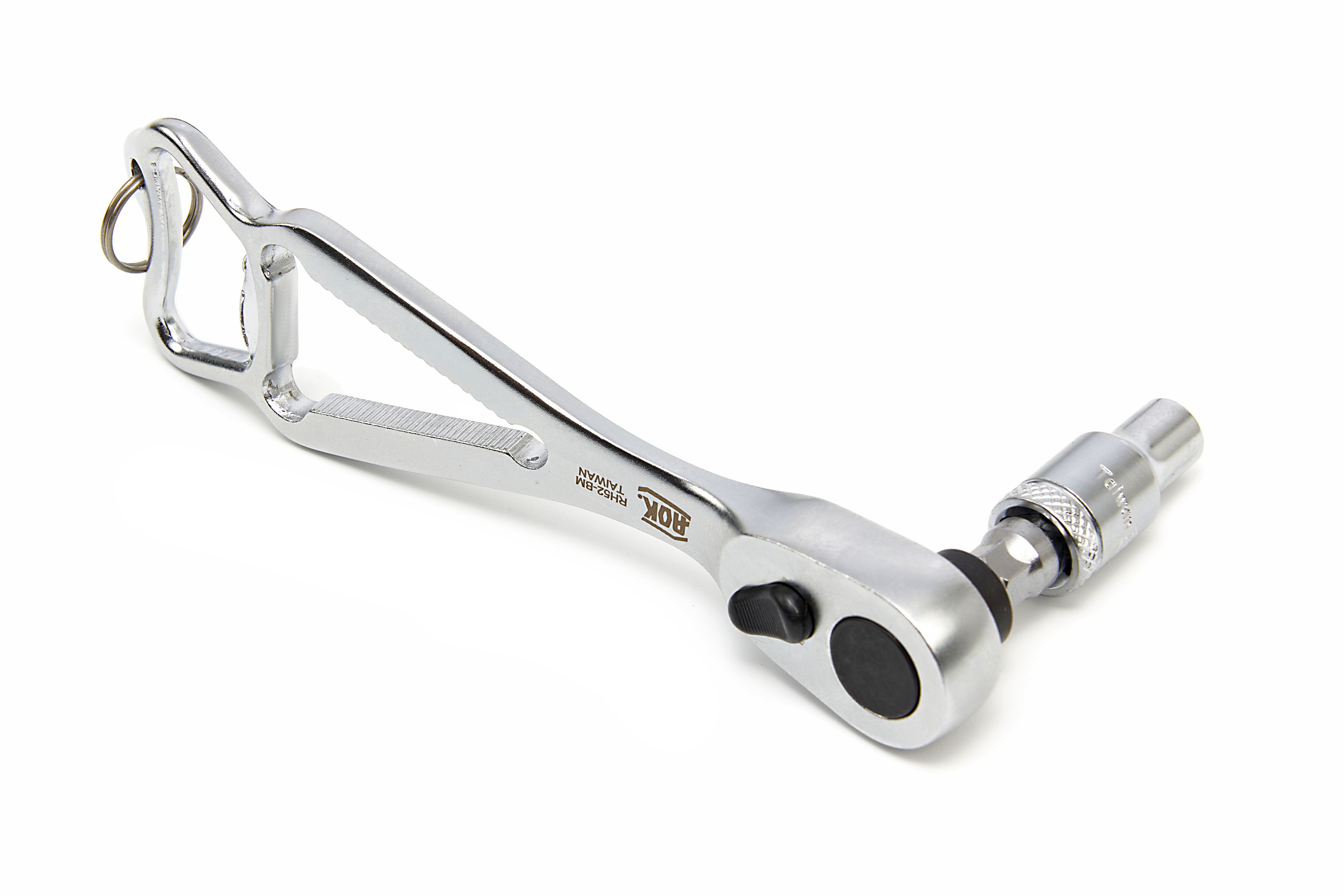 AOK 23-teiliger professioneller 1/4 inch-Steckschlüsselsatz und Bit-Satz mit Ratsche im praktischen Aufbewahrungskoffer Image 5