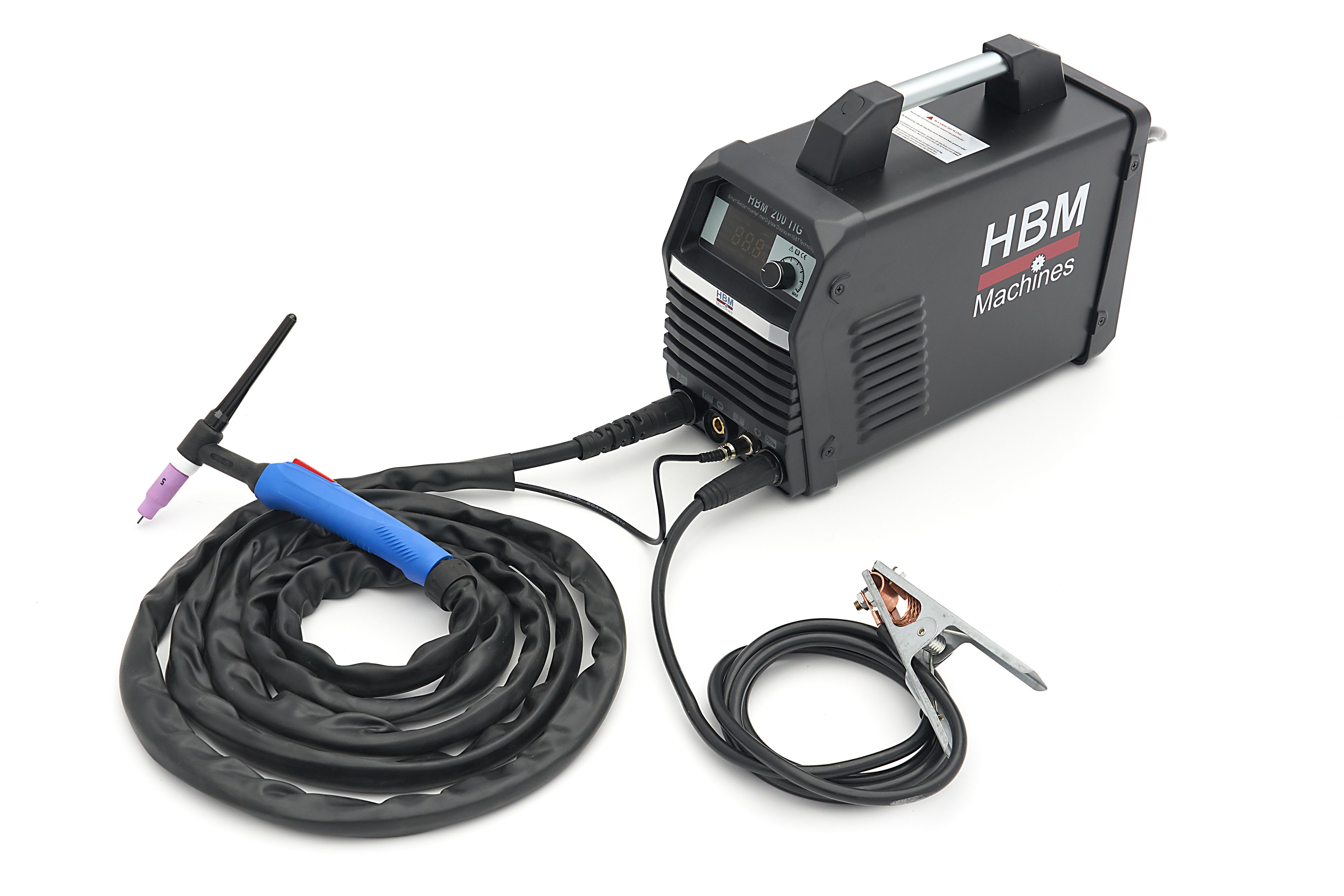 HBM 200MAX WIG Smart Welder Inverter mit Digitalanzeige und IGBT-Technologie Image 2