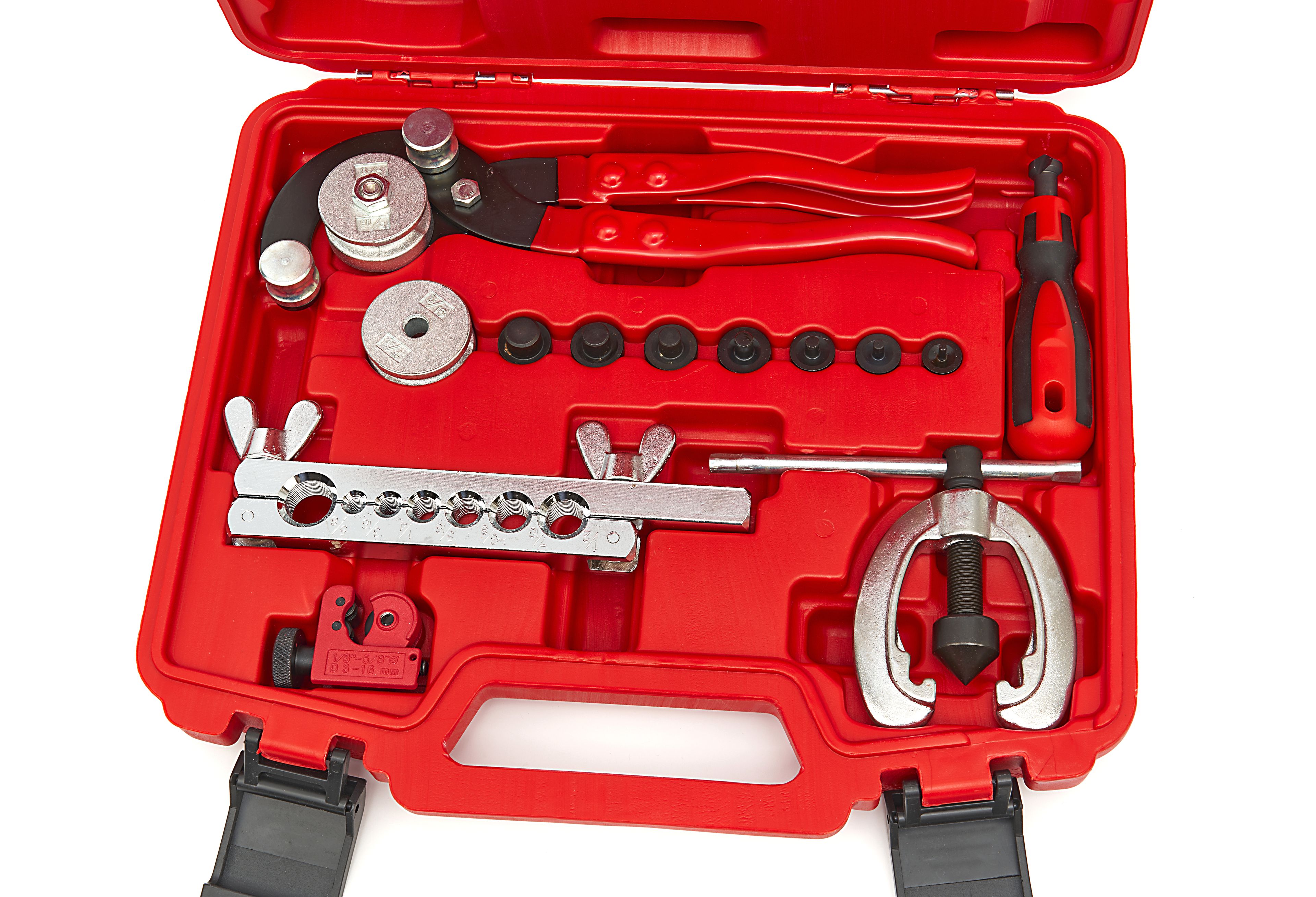 Ensemble professionnel de 14 pièces pour le pliage, la coupe et le pliage des conduites de frein HBM Image 2