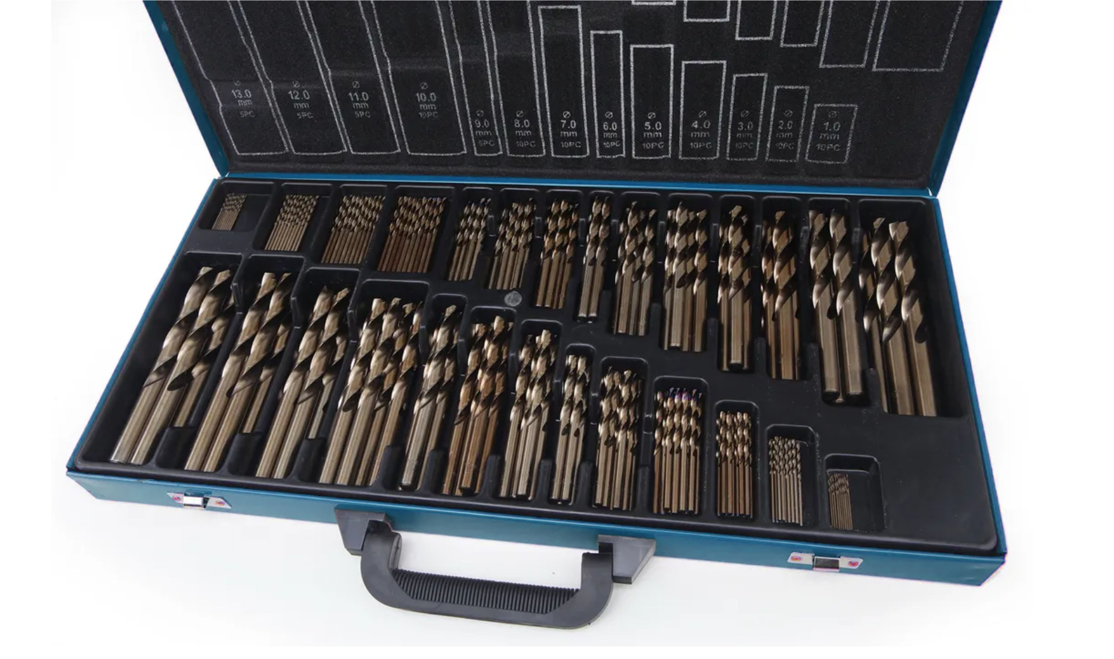 HBM Jeu de forets 230 pièces HSS - 5% Cobalt Image 2