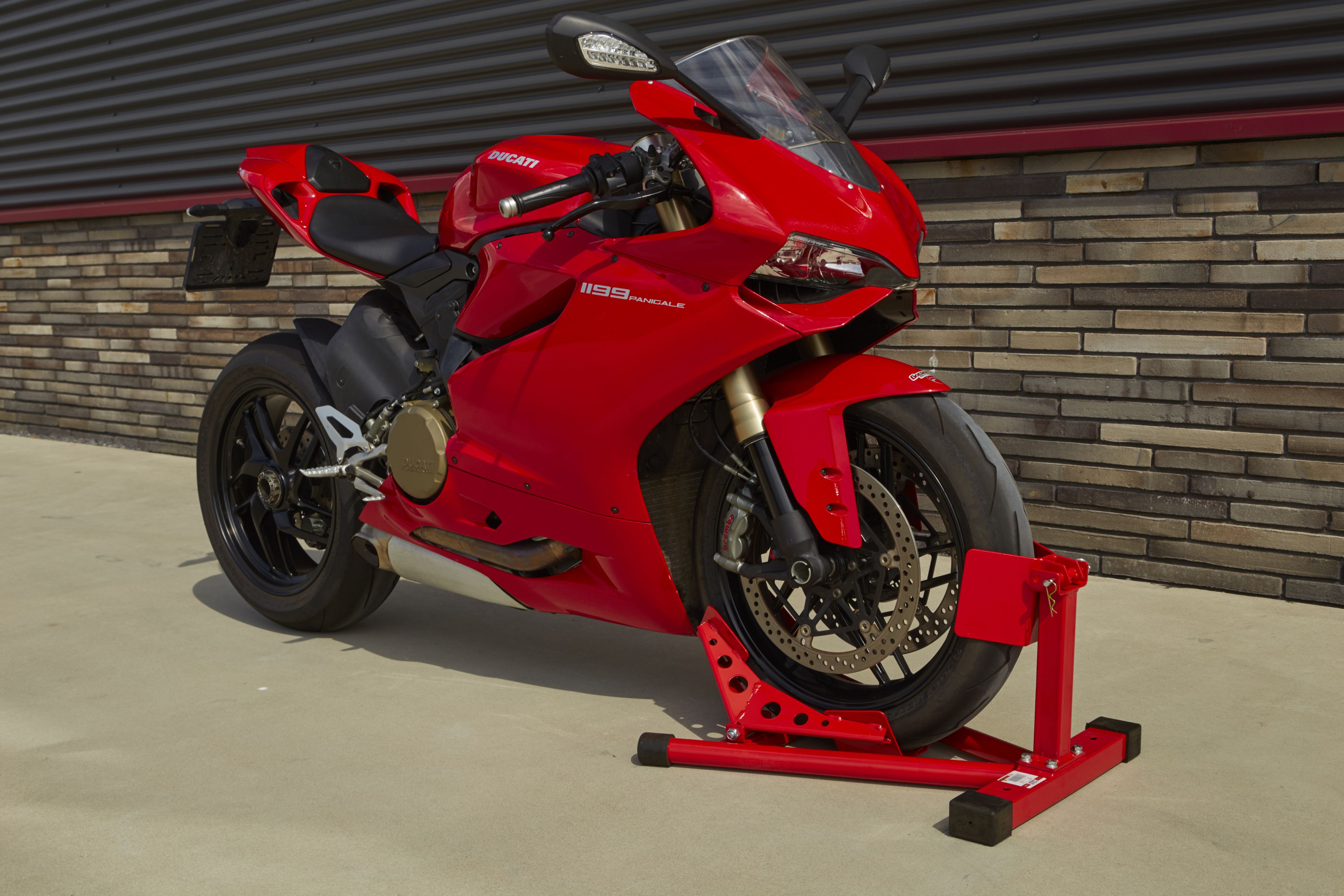 HBM Inrijwielklem Model 1 - ROOD Image 4