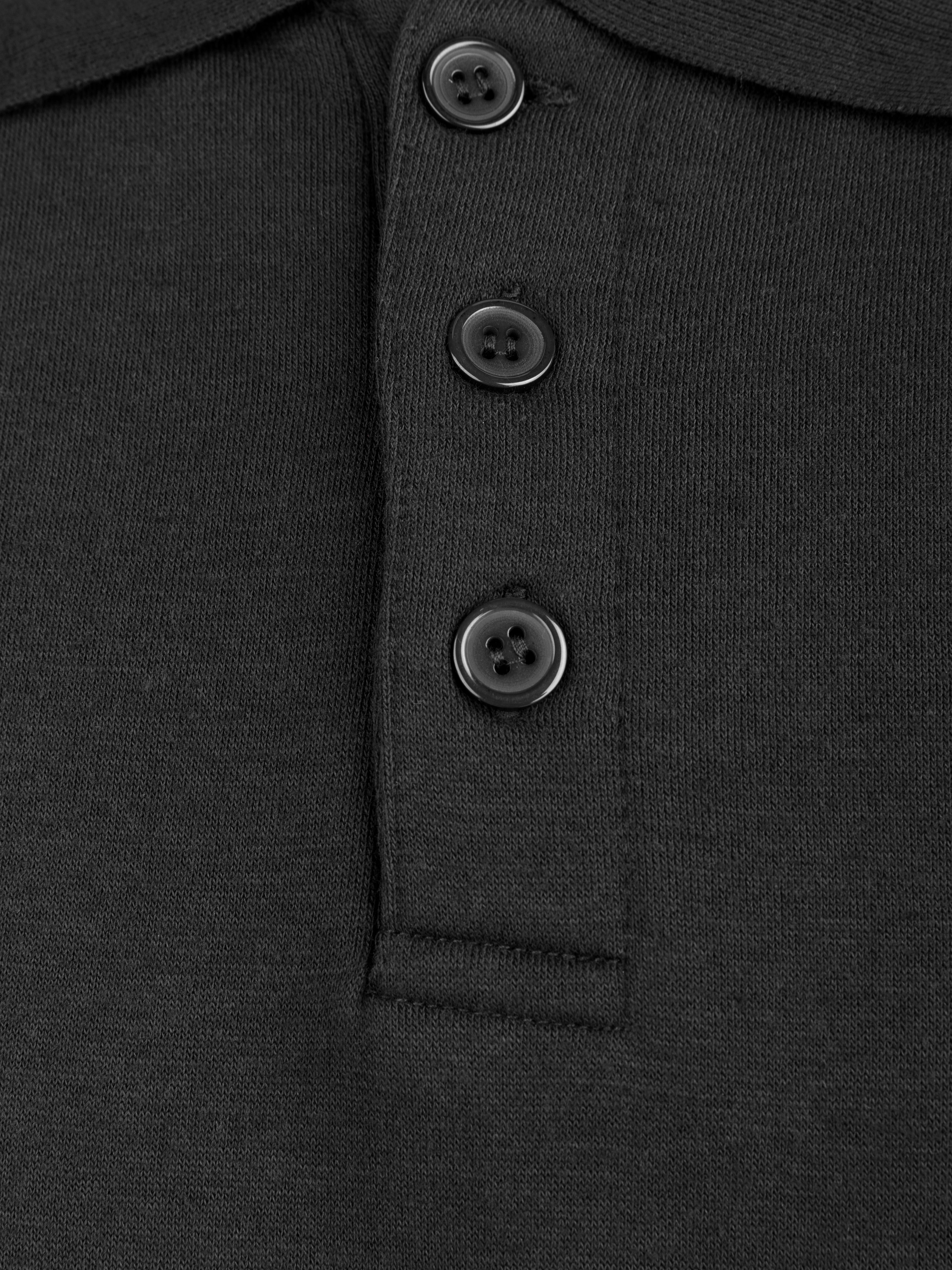 Storvik Napoli werksweater polo kraag zwart XL Image 3