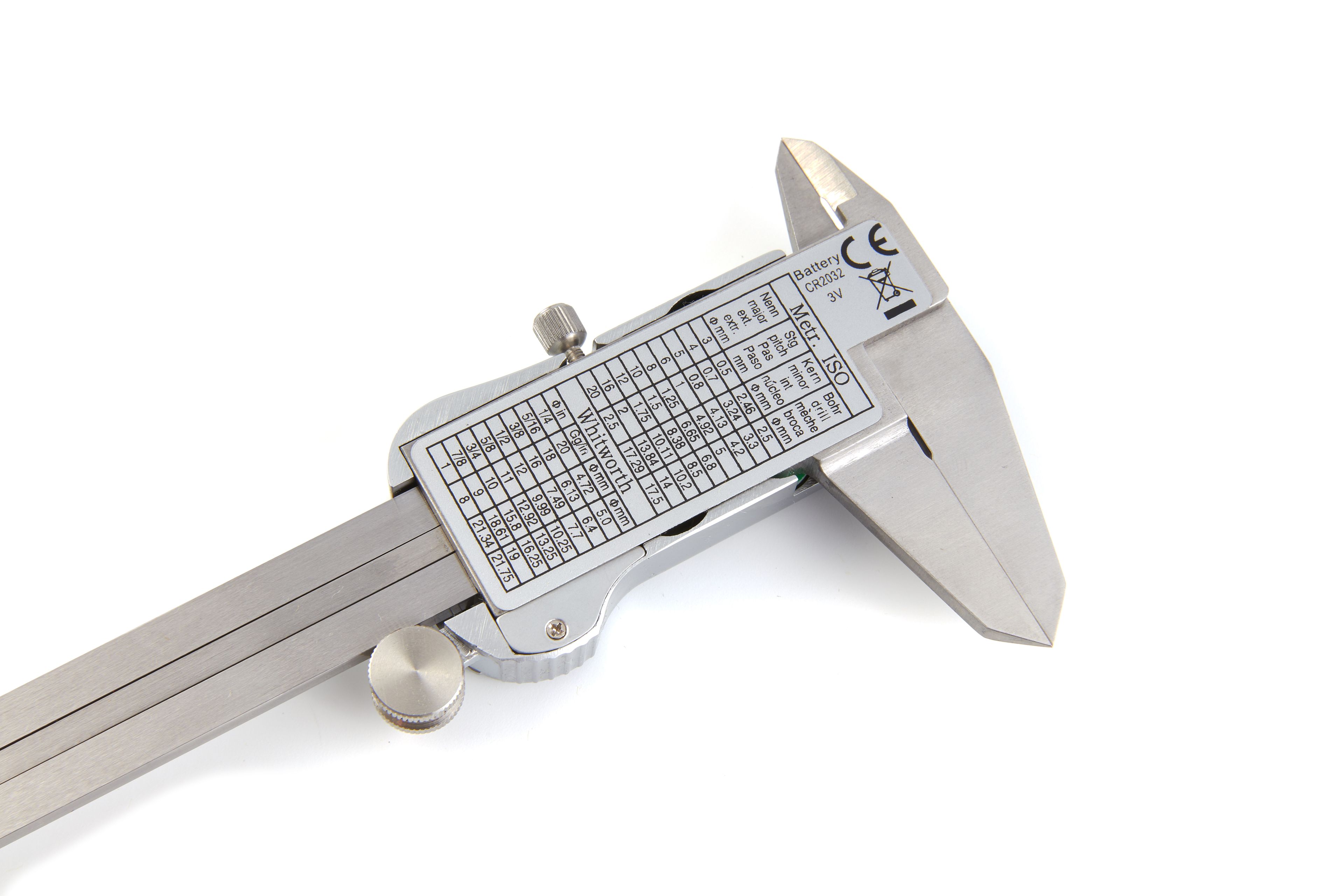 Calibro Digitale Professionale Dasqua IP 54 150 mm con Grande Schermo e Involucro Metallico Image 5