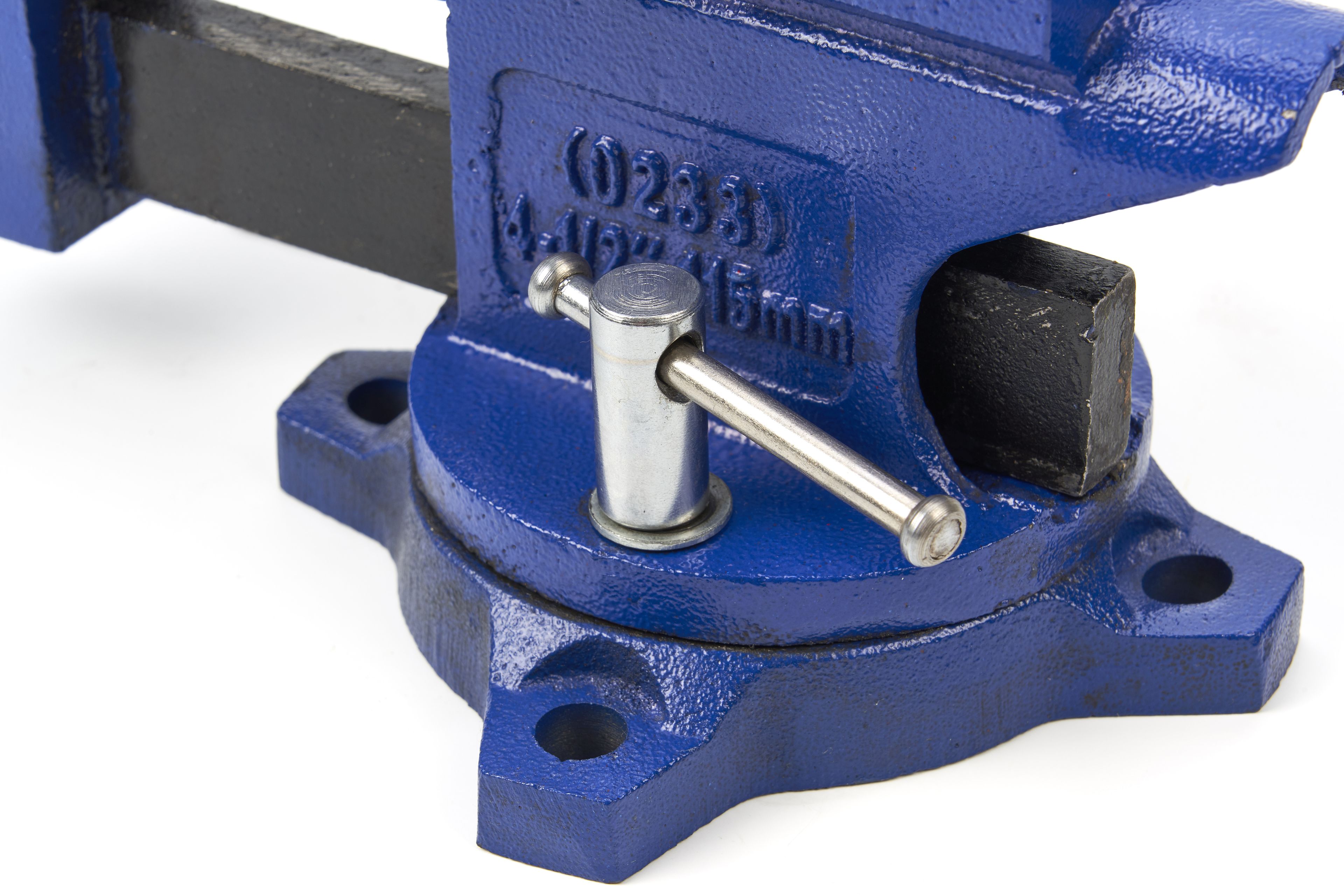 HBM 115 mm. Morsa da banco con morsetto Image 6