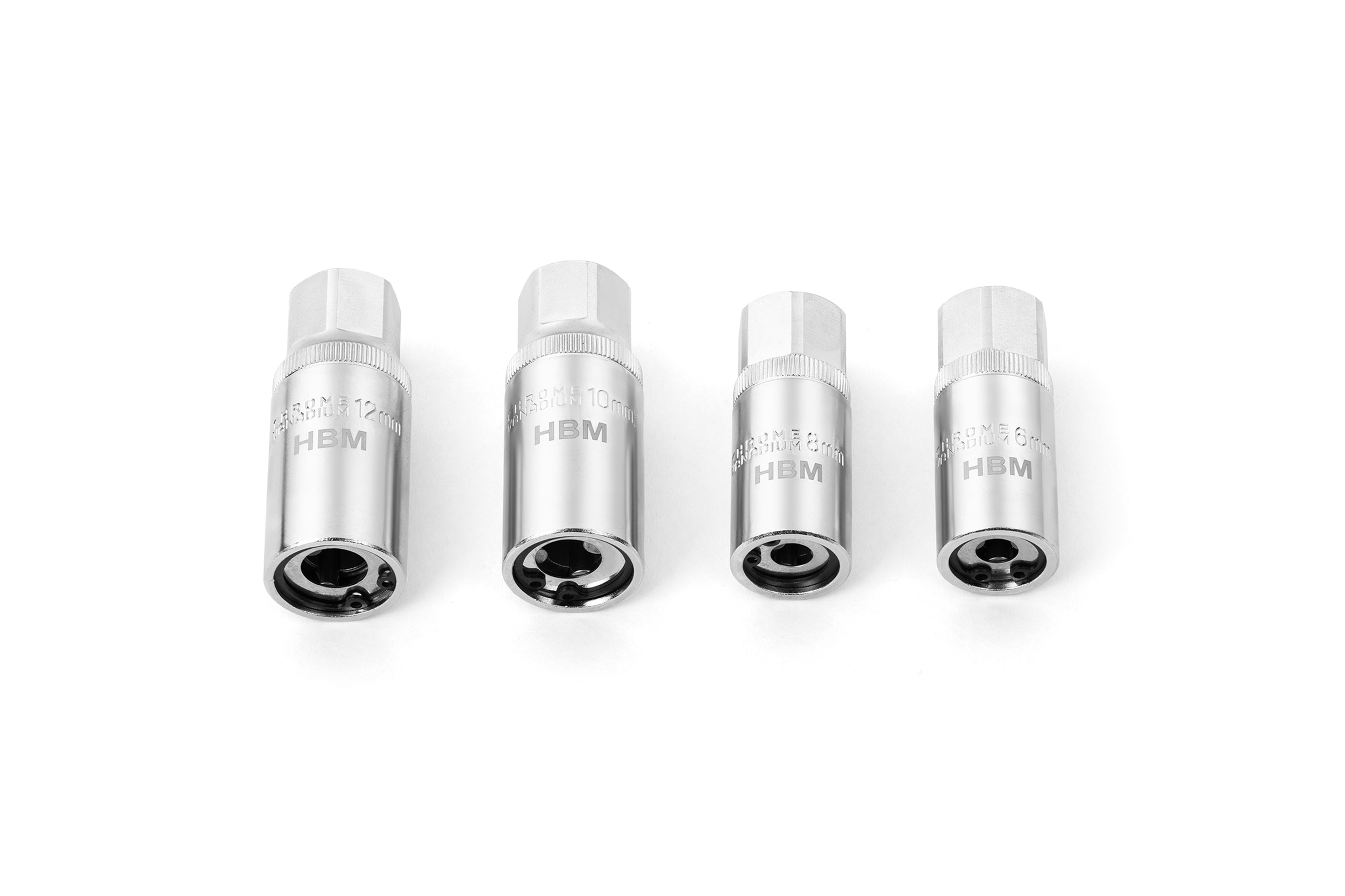 HBM draadeind en tapeind uitdraaiset, 4 delig Image 2