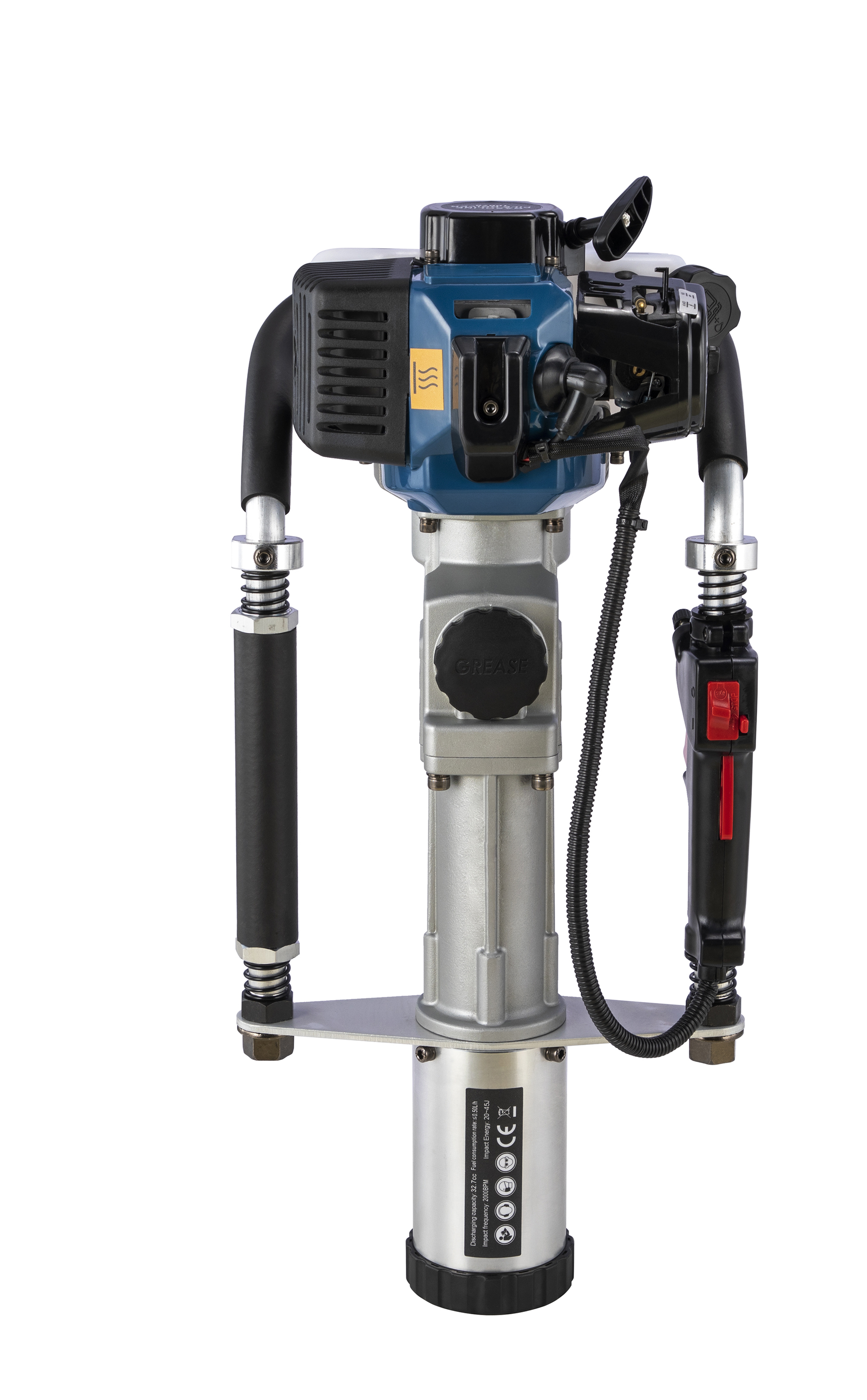 HBM Pilonneuse / enfonceuse de pieux 32,7 cm³ à essence 2 temps professionnelle Image 4