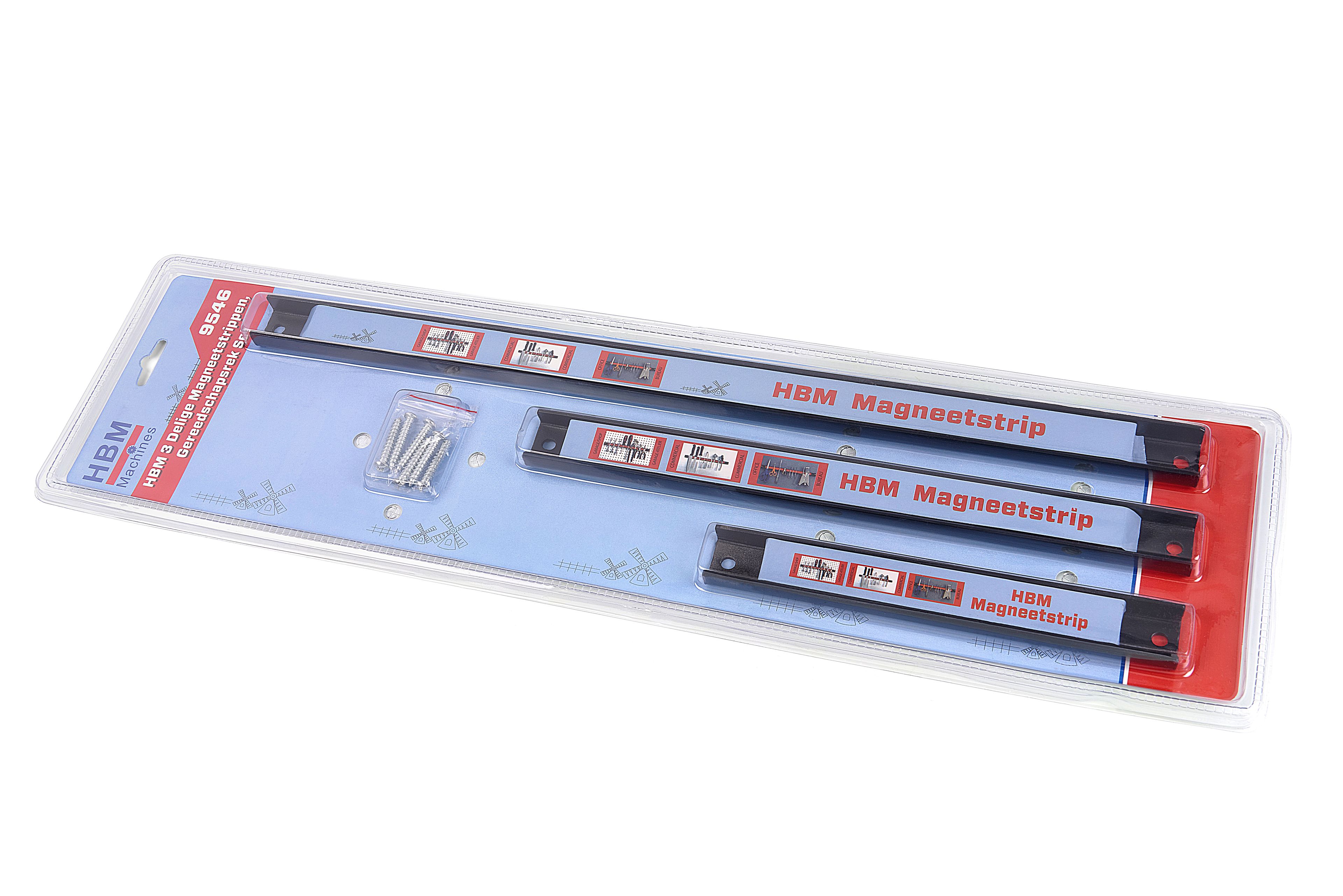 Bandes magnétiques HBM 3 pièces, kit porte-outils Image 2