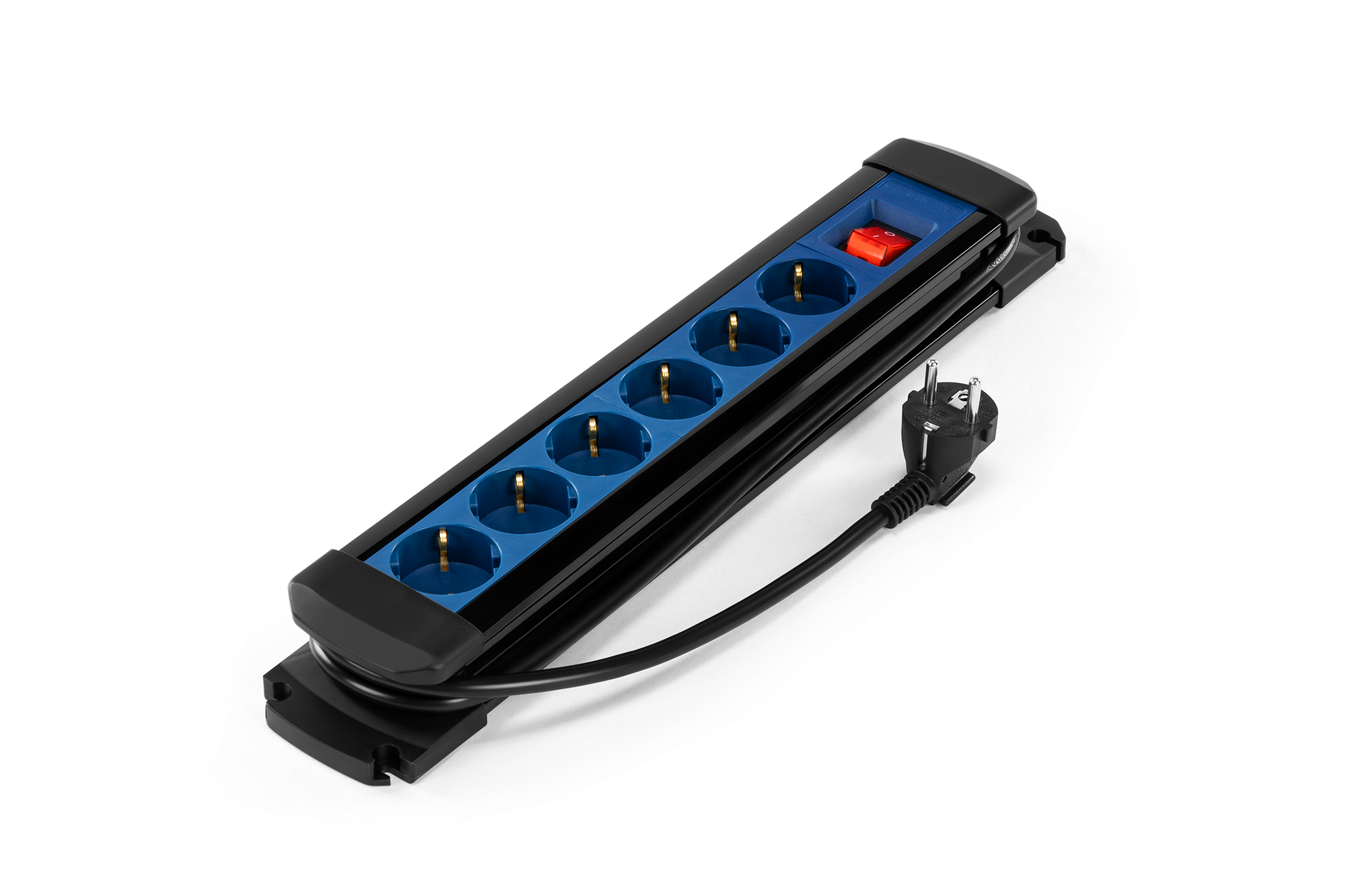 HBM stekkerblok 6-voudig IP20 1,5m Image 3