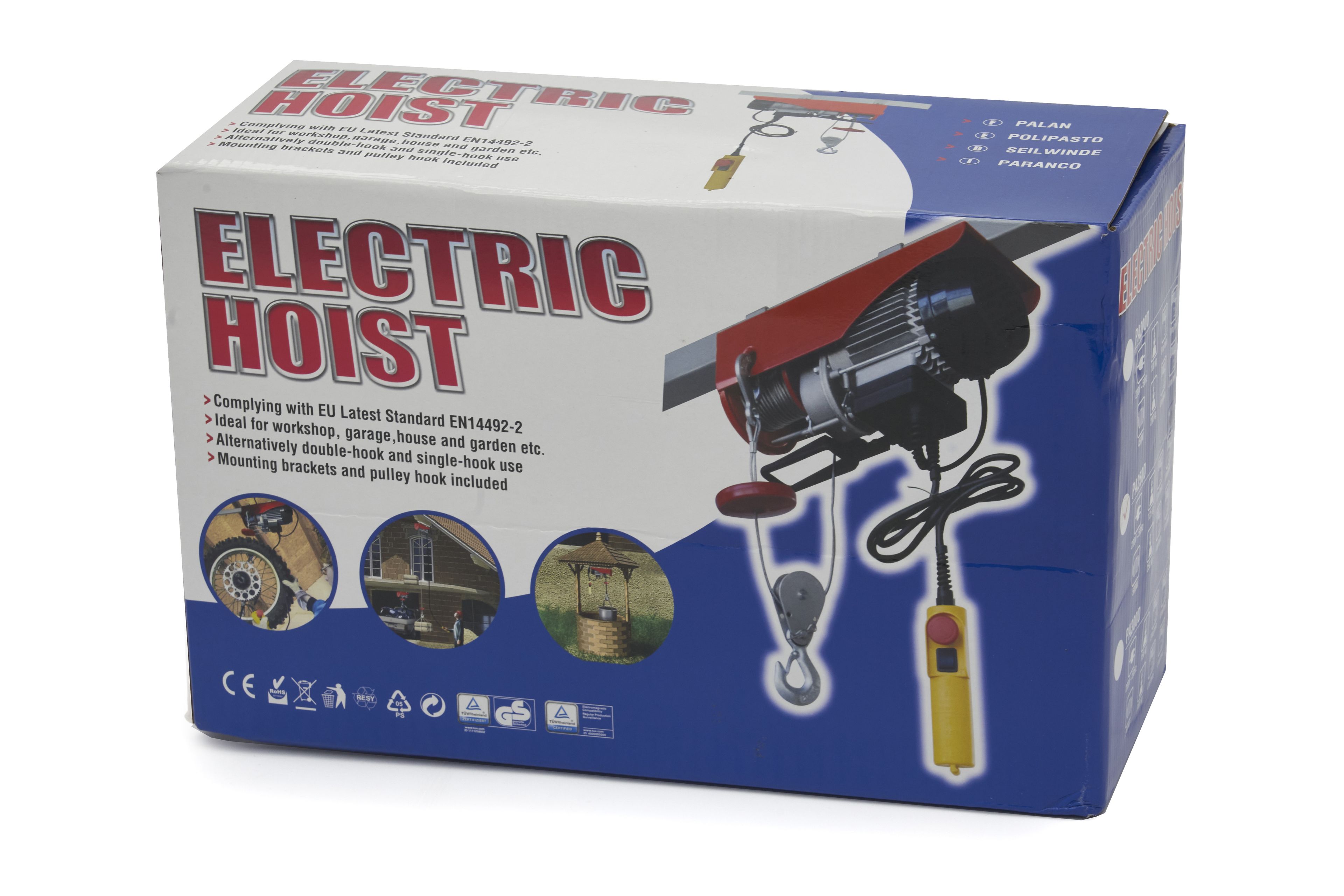 Palan électrique HBM 250 kg 18 mètres Image 10