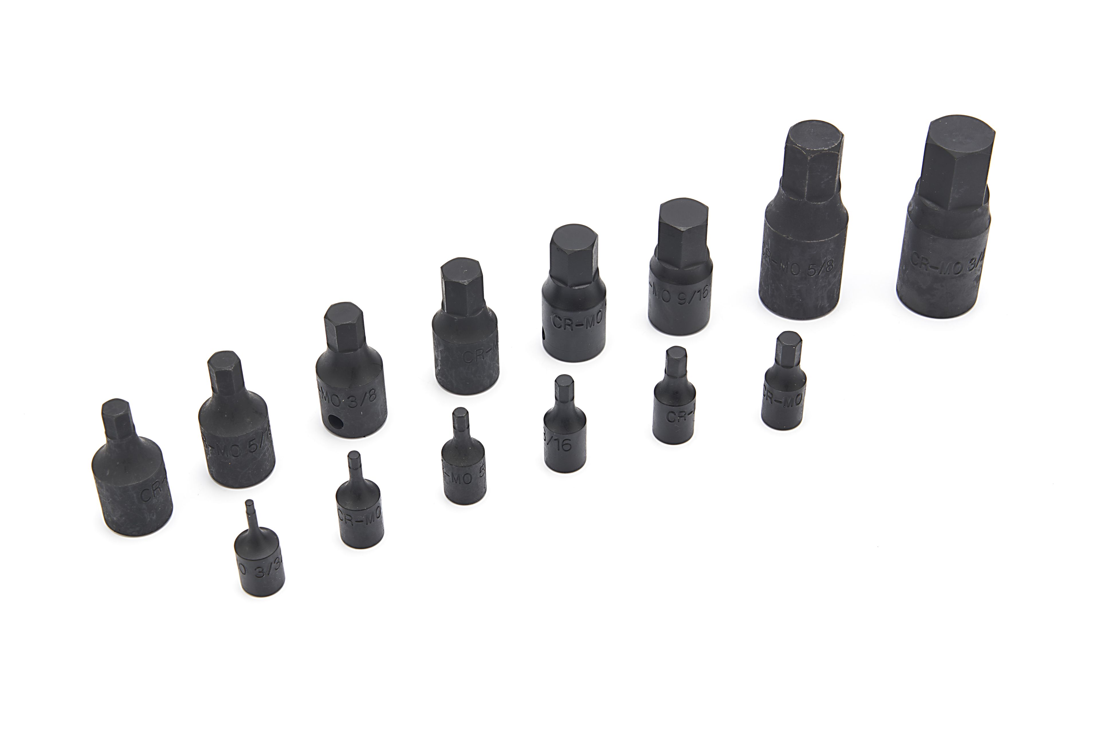 Jeu de douilles HBM à embout hexagonal en pouces 14 pièces Image 4