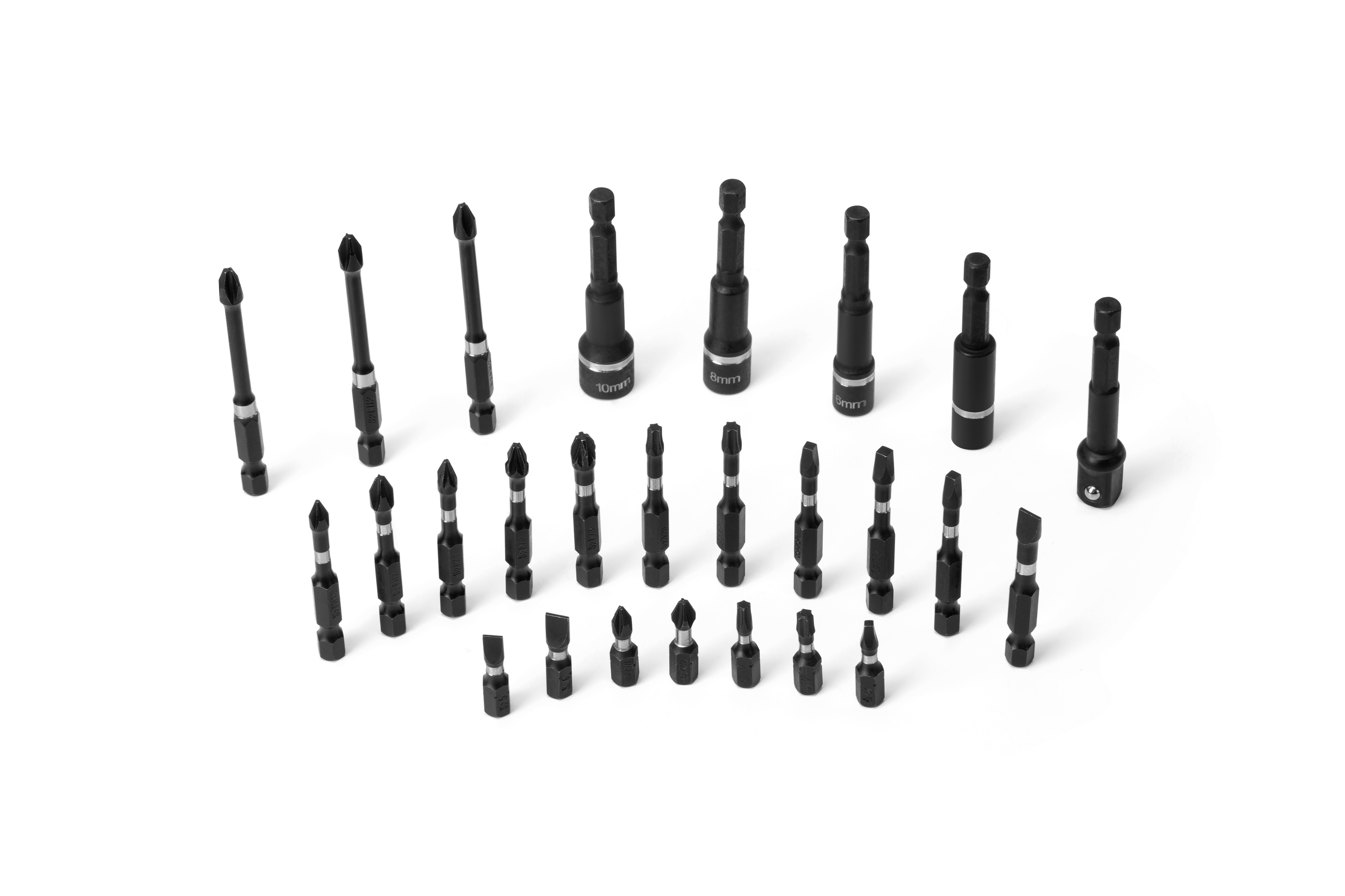 HBM set di inserti per avvitatori a impulsi e chiavi a bussola, con attacco esagonale, 26 pezzi Image 5