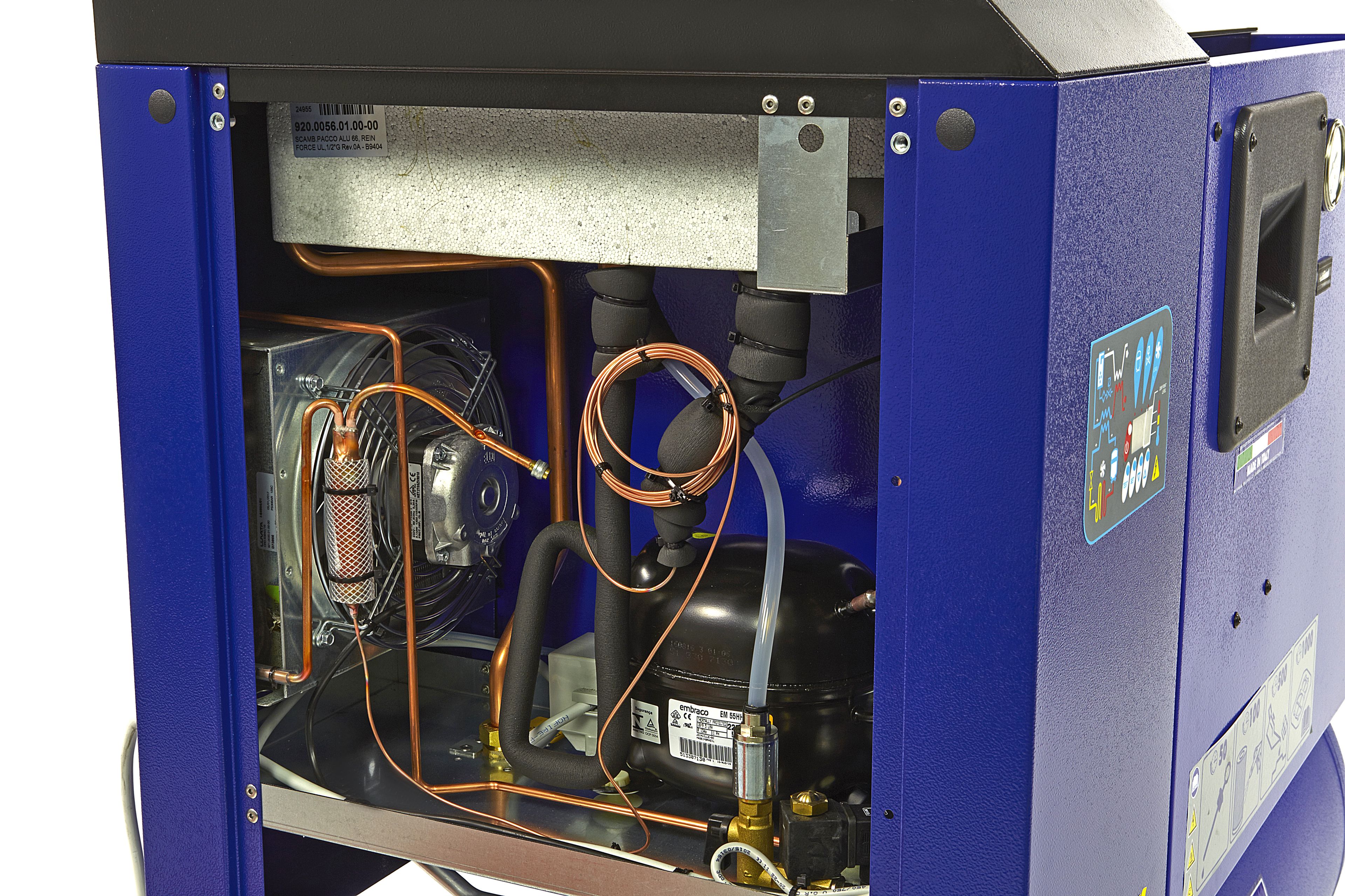 Michelin Compresor amortiguado 5.5 HP 270 litros MCXD 598 / 300N con secadora Image 13