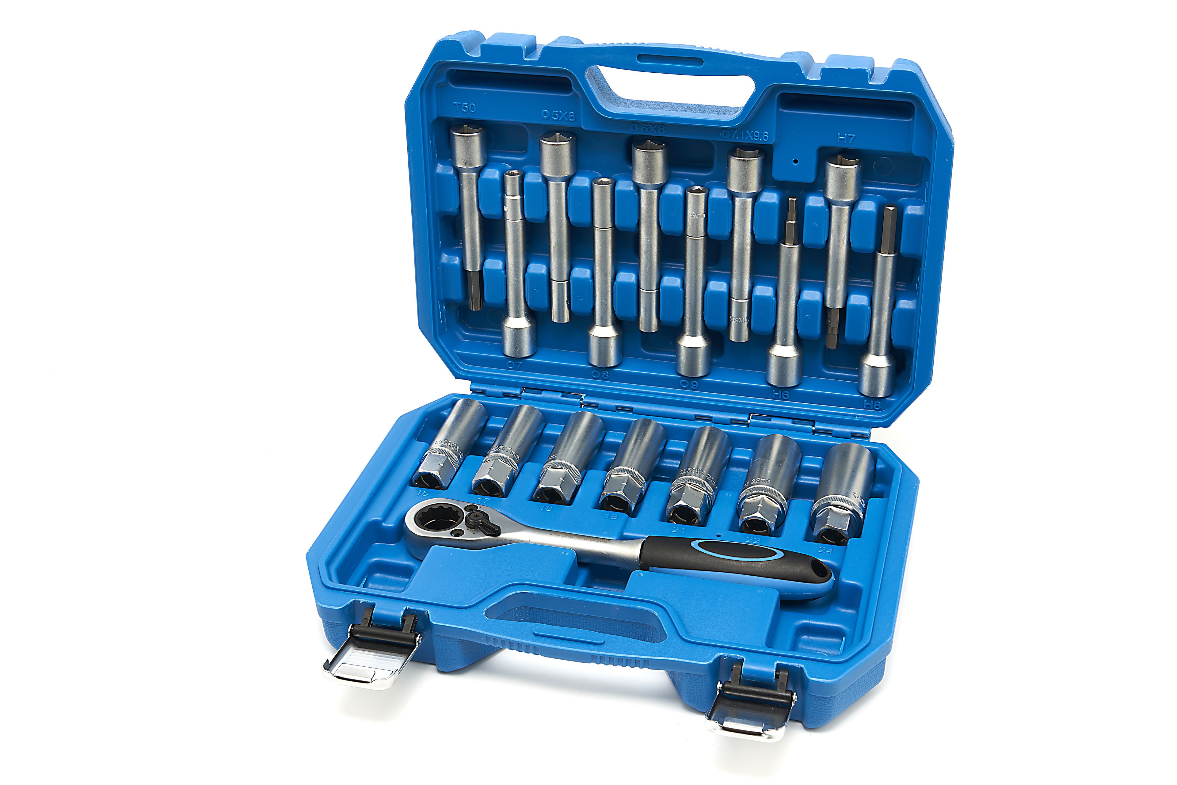 HBM Kit d’outils pour l'assemblage et le démontage d'amortisseur 18 pièces