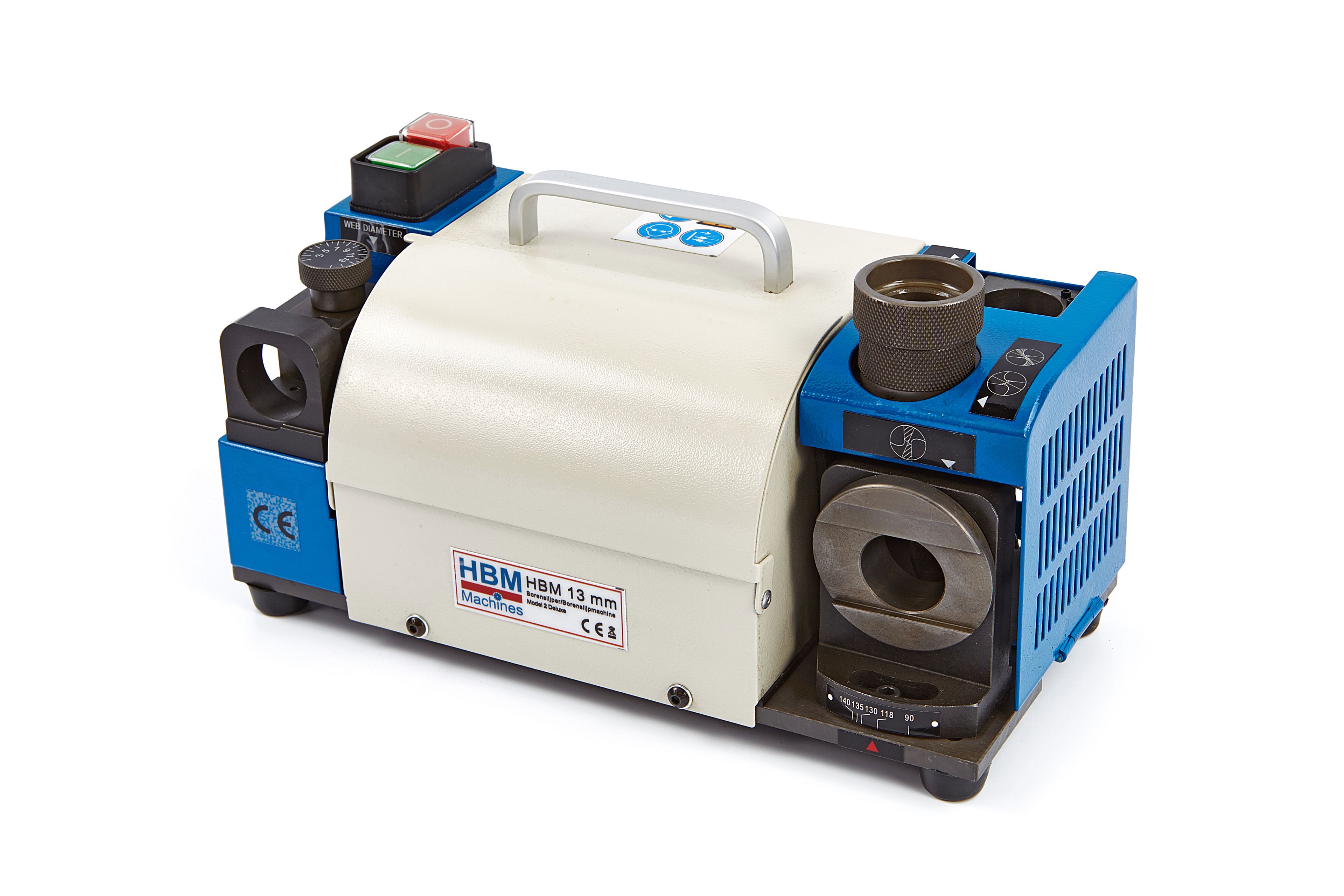 HBM 13 mm Bohrerschleifer, Bohrerschleifer Deluxe Modell 2 Image 2