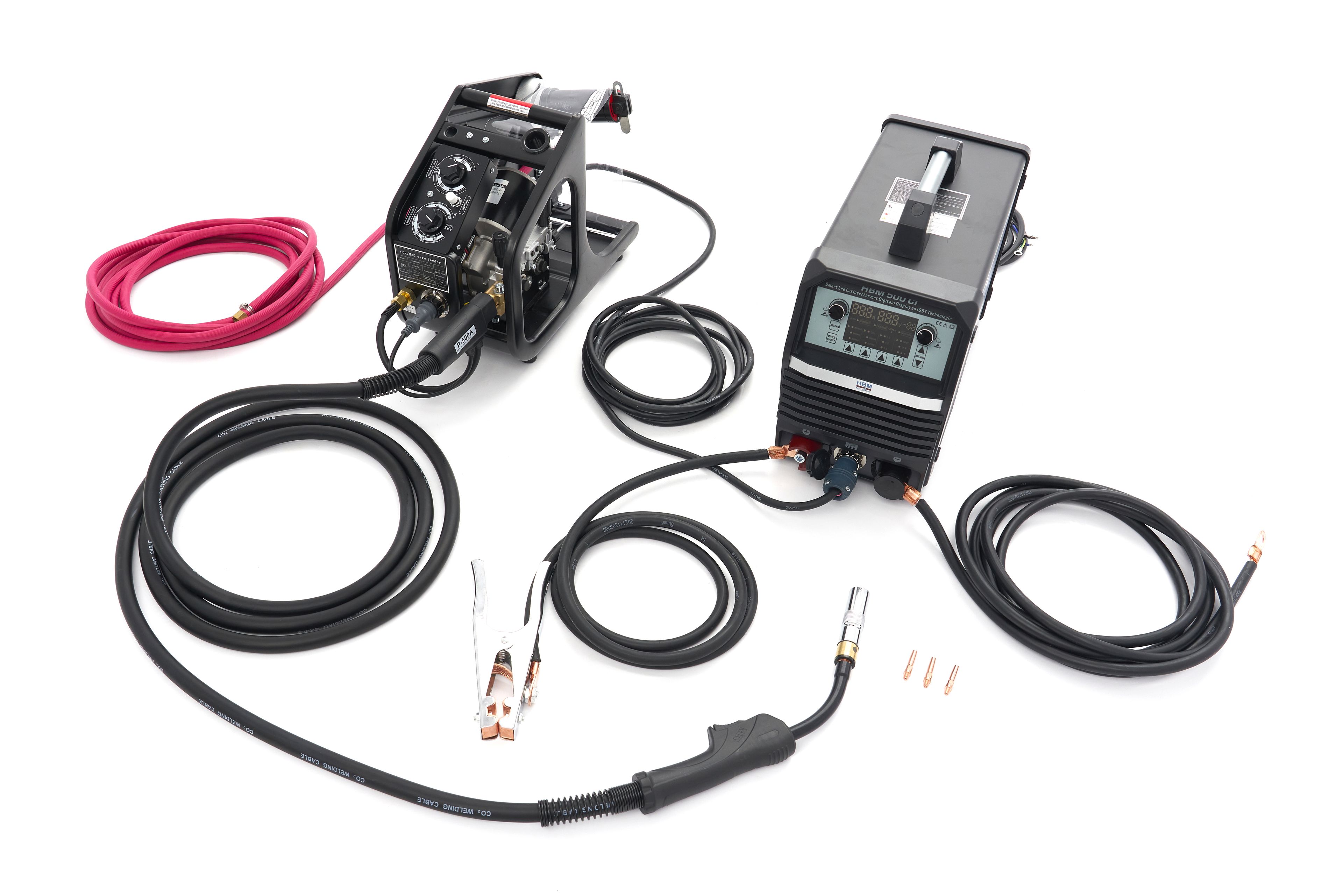 HBM 500 CI Smart Led Inverter per Saldatura con Display Digitale e Tecnologia IGBT 400 volt – Nero Image 4