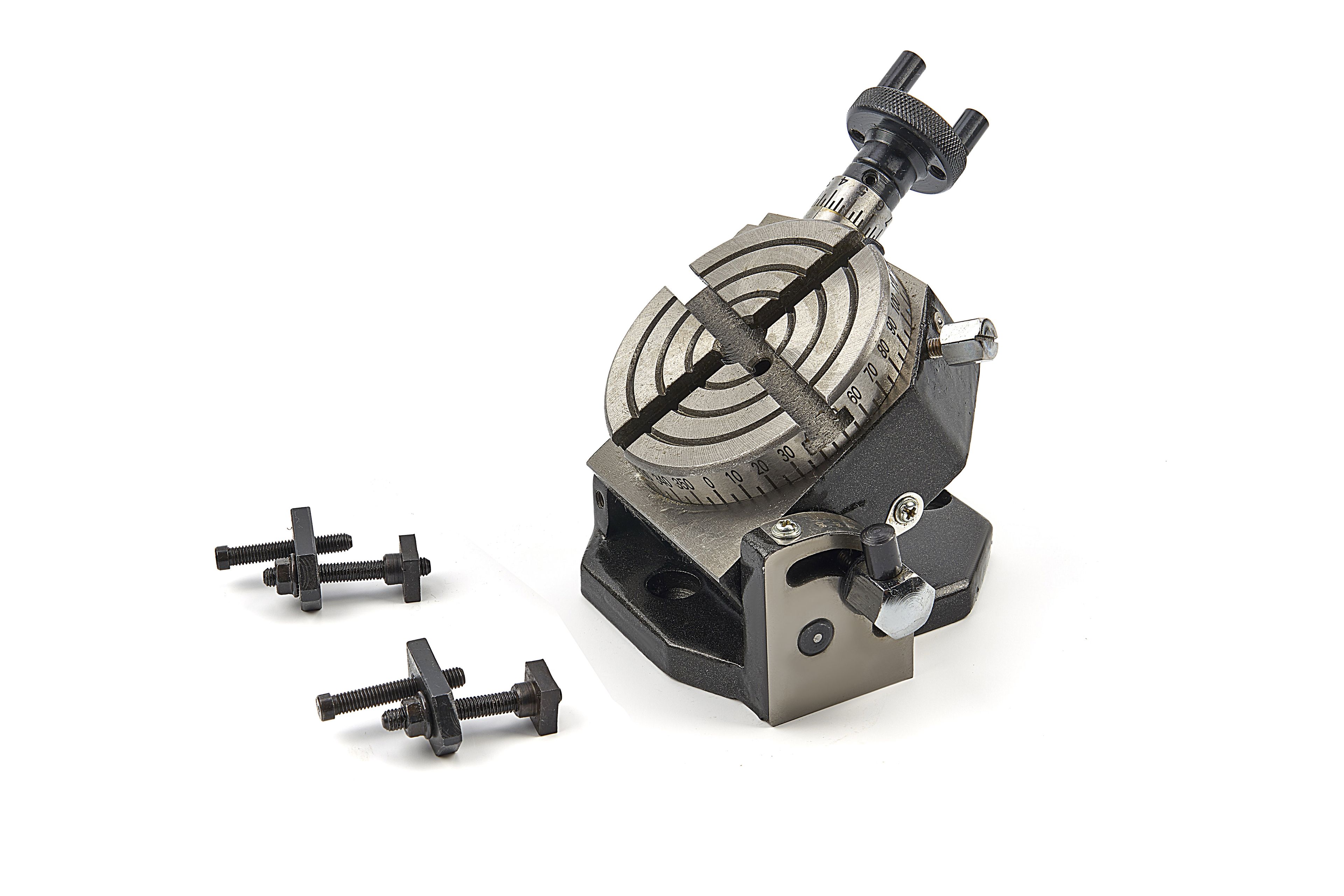 Tavolo di distribuzione inclinabile HBM da 75 mm con attrezzatura di serraggio Image 2